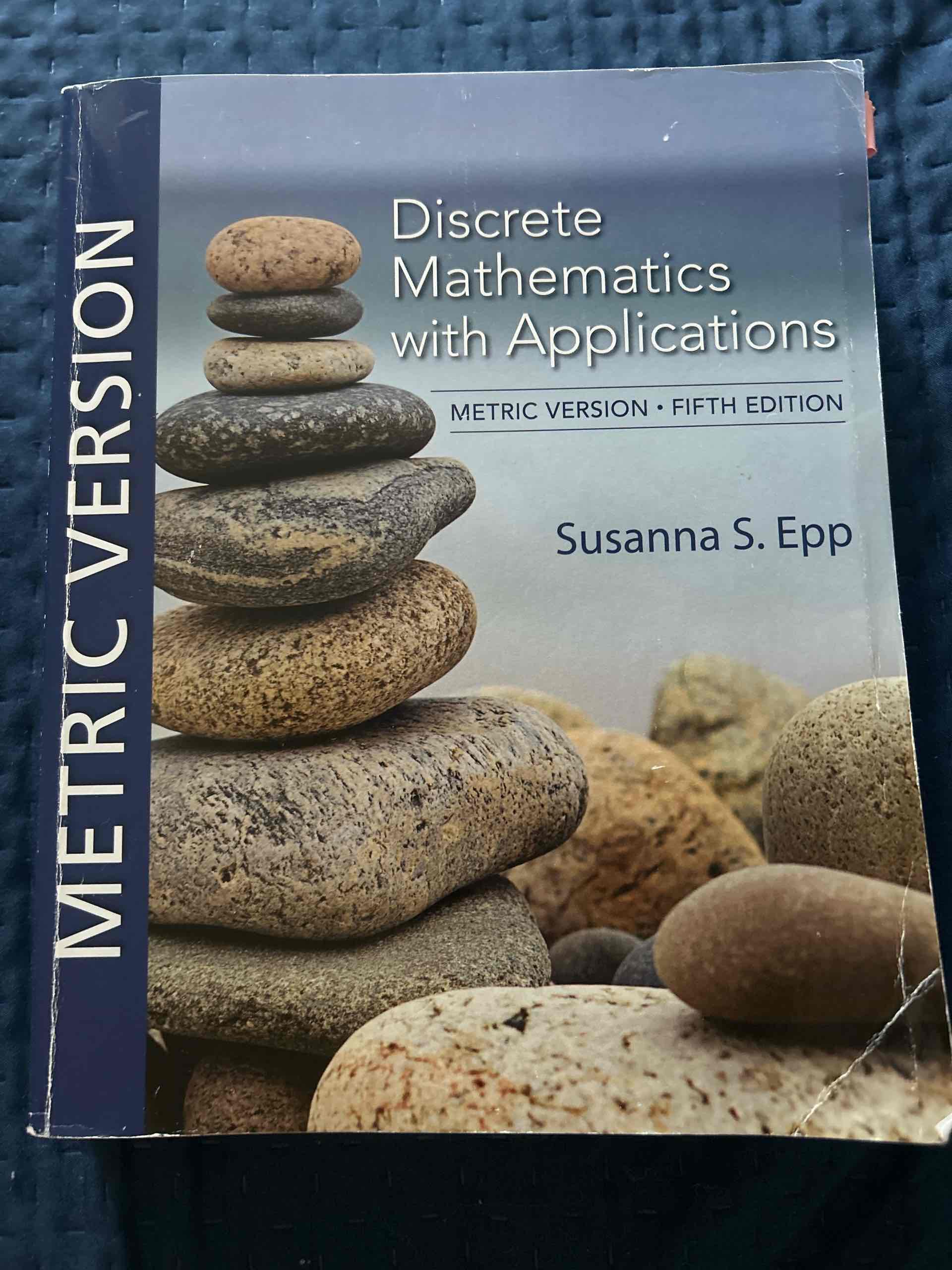 Discrete Mathematics with Applications, Metric Edition libro usato