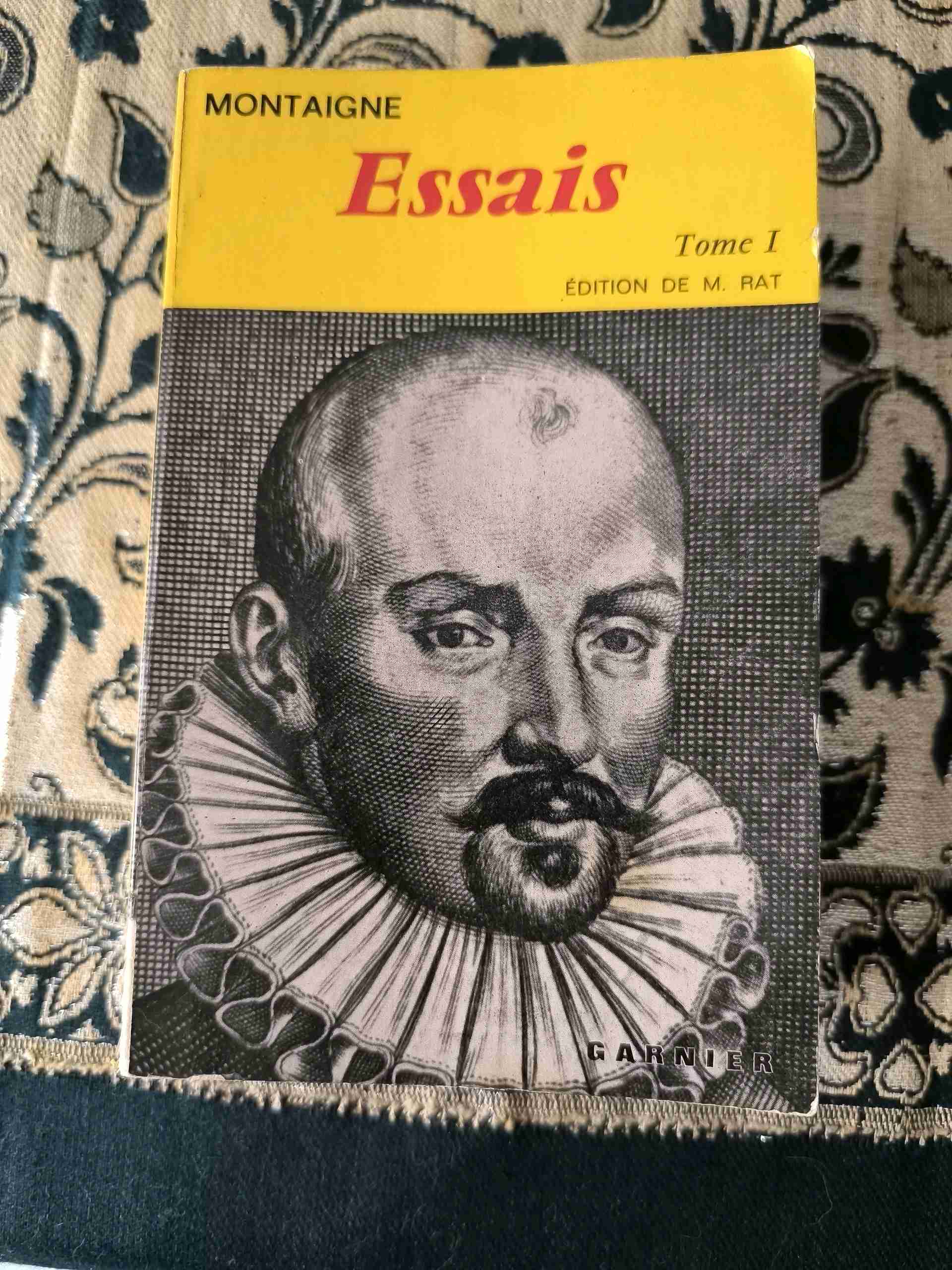 Essays (Tome 1) libro usato