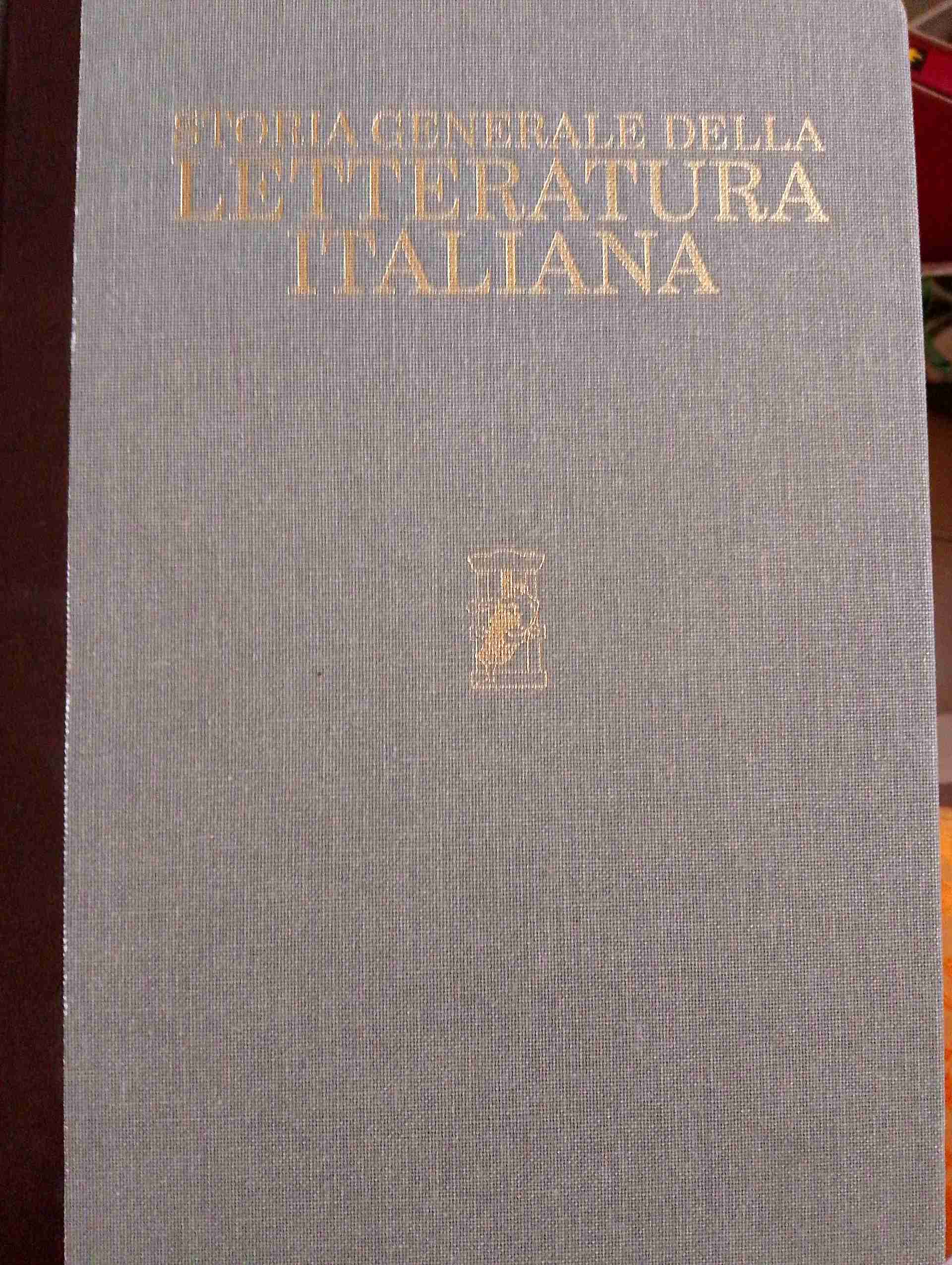Storia generale della letteratura italiana libro usato
