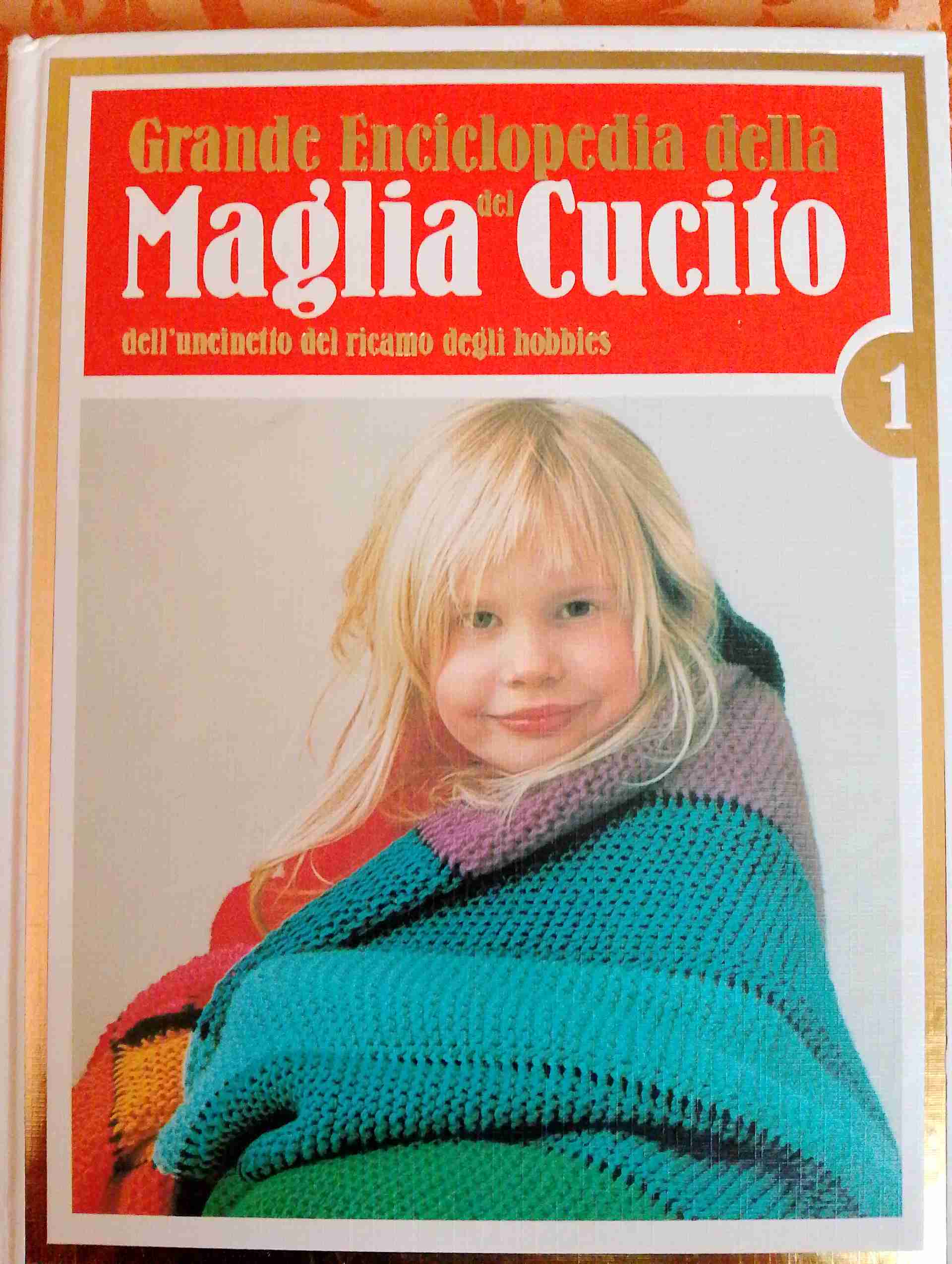 Grande enciclopedia della maglia e del cucito libro usato
