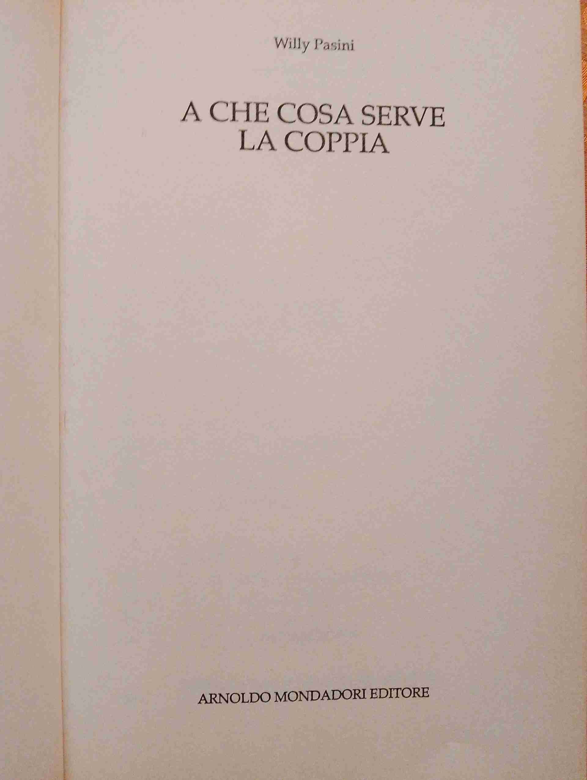 A cosa serve la coppia libro usato