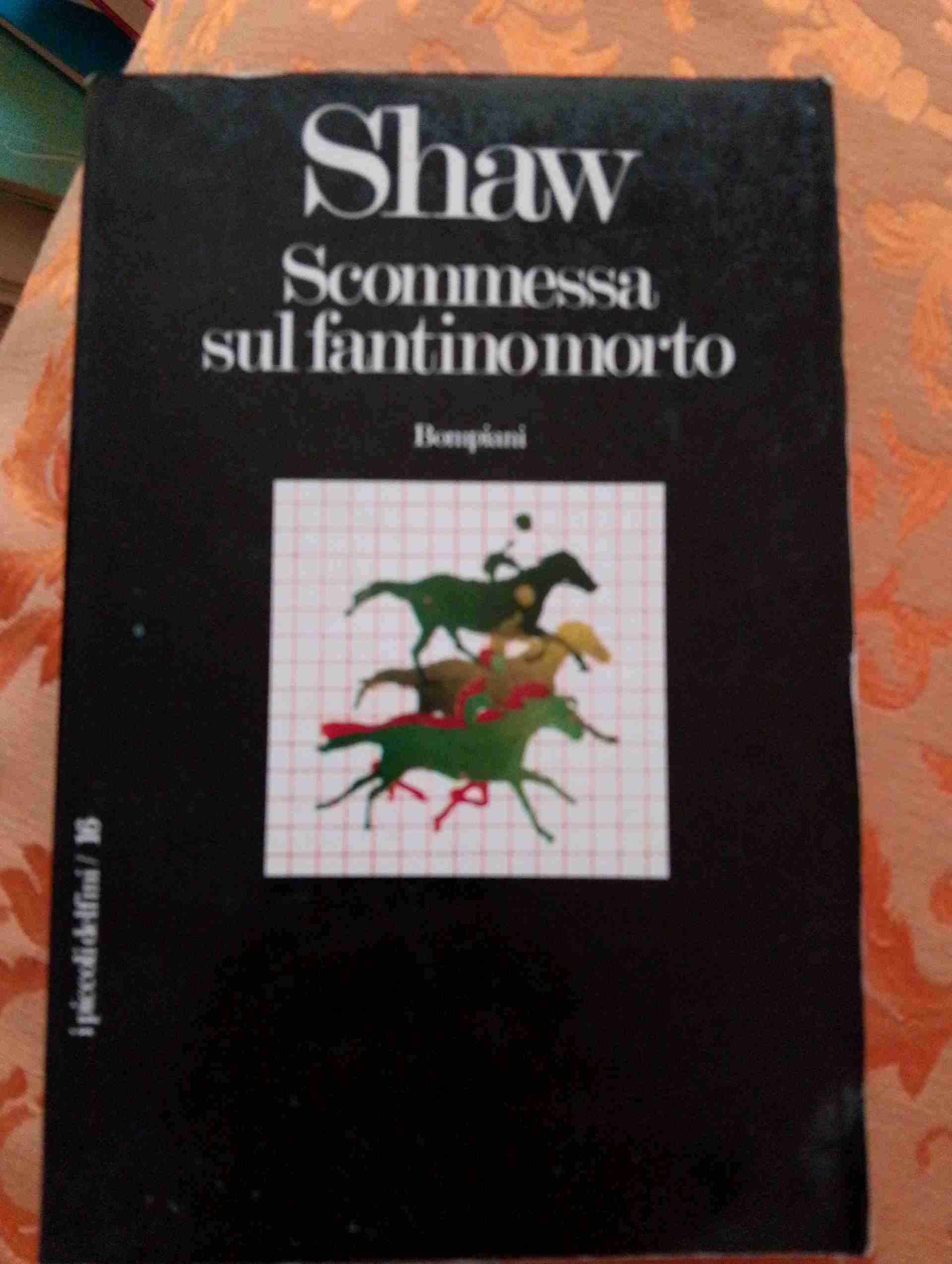 Scommessa sul fantino morto libro usato