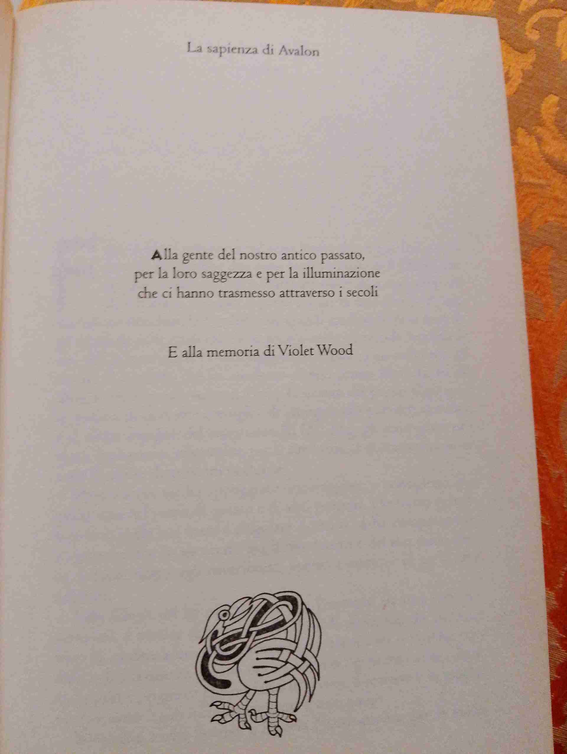 La sapienza di Avalon libro usato
