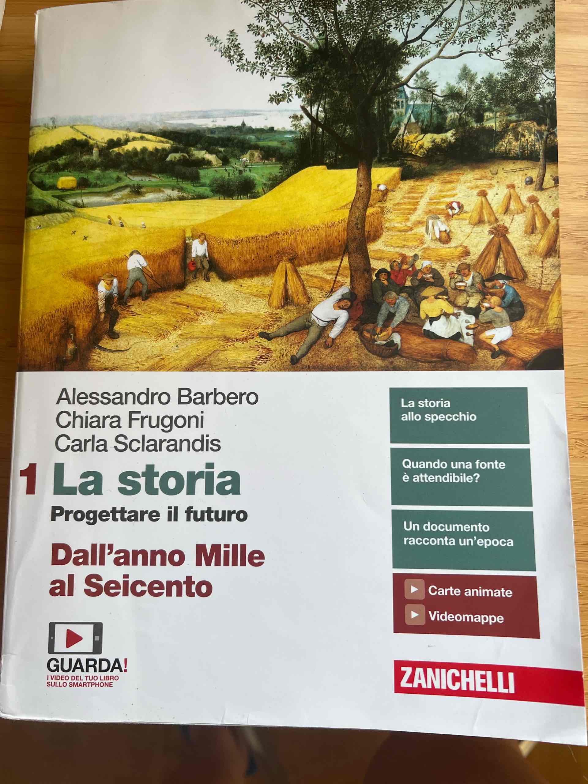 la storia progettare il futuro dall’anno mille al seicento libro usato