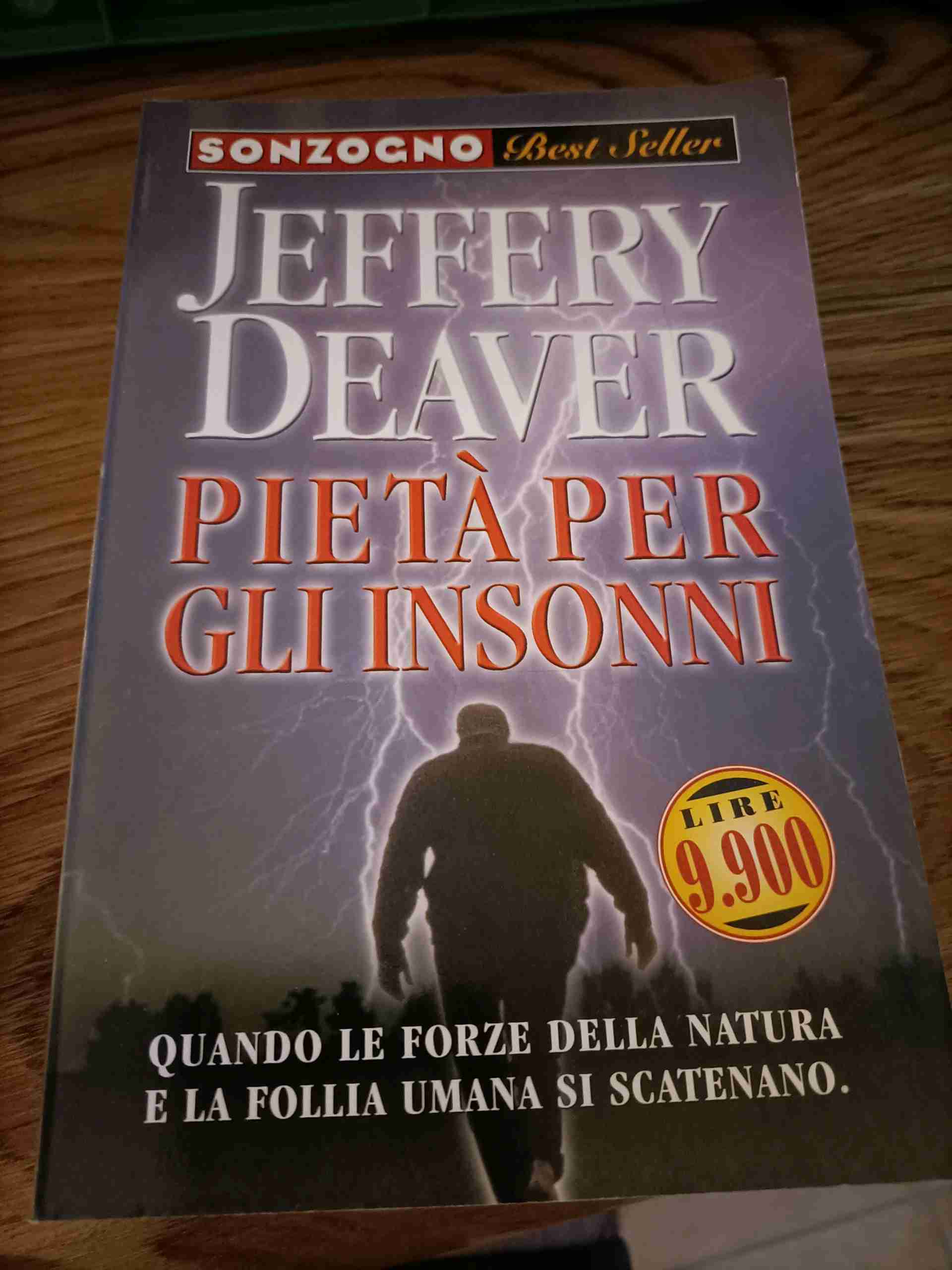 Pieta' per gli insonni libro usato