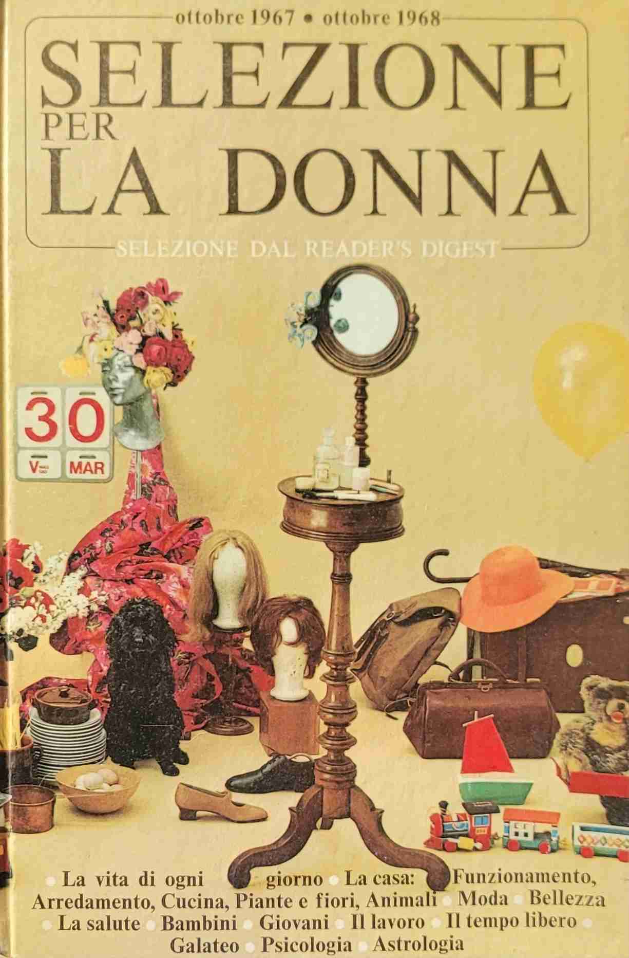 Selezione per la donna ottobre 1967.ottobre 1968 libro usato