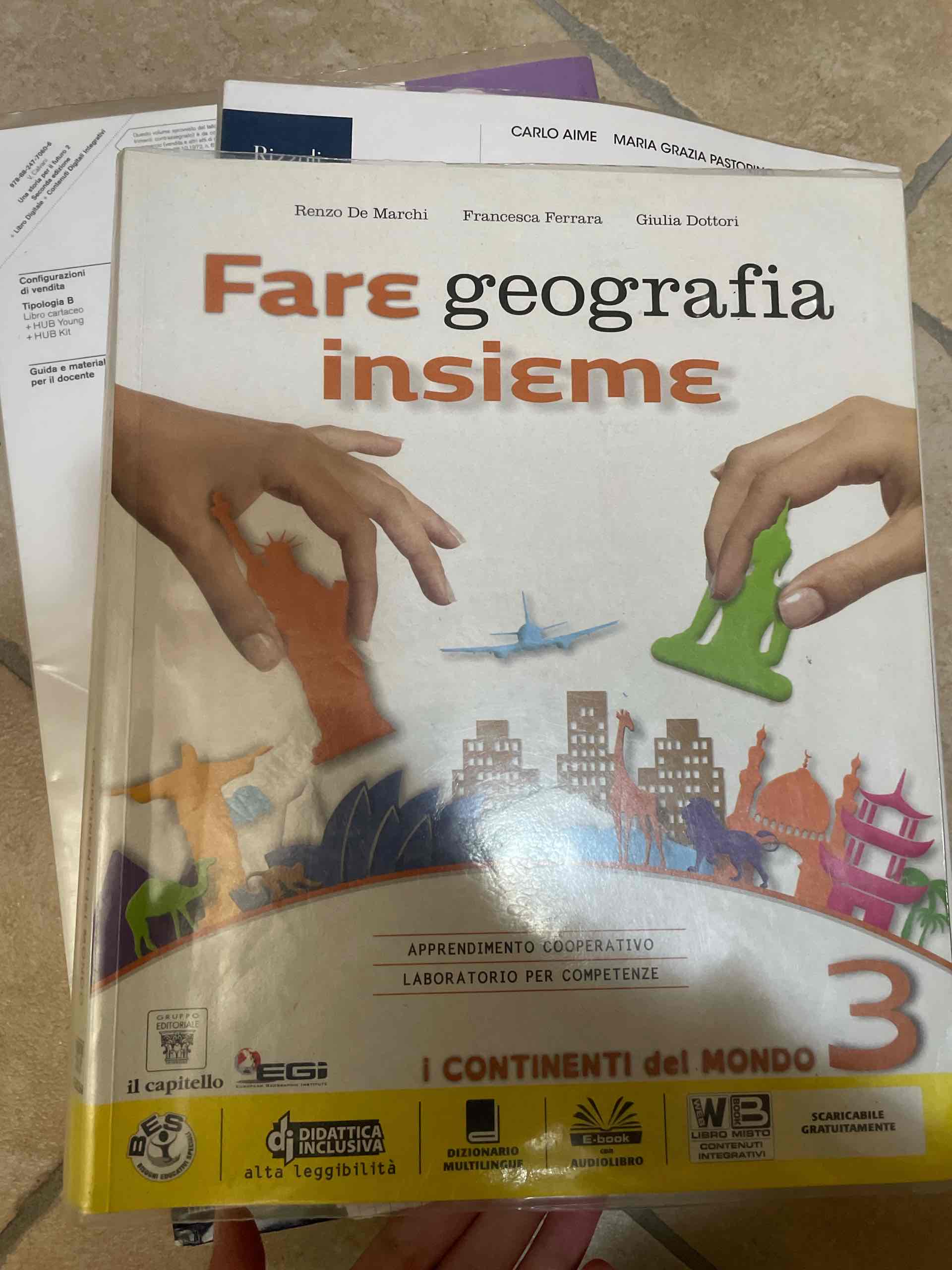 Fare geografia insieme. Per la Scuola media. Con e-book. Con espansione online. Vol. 3 libro usato