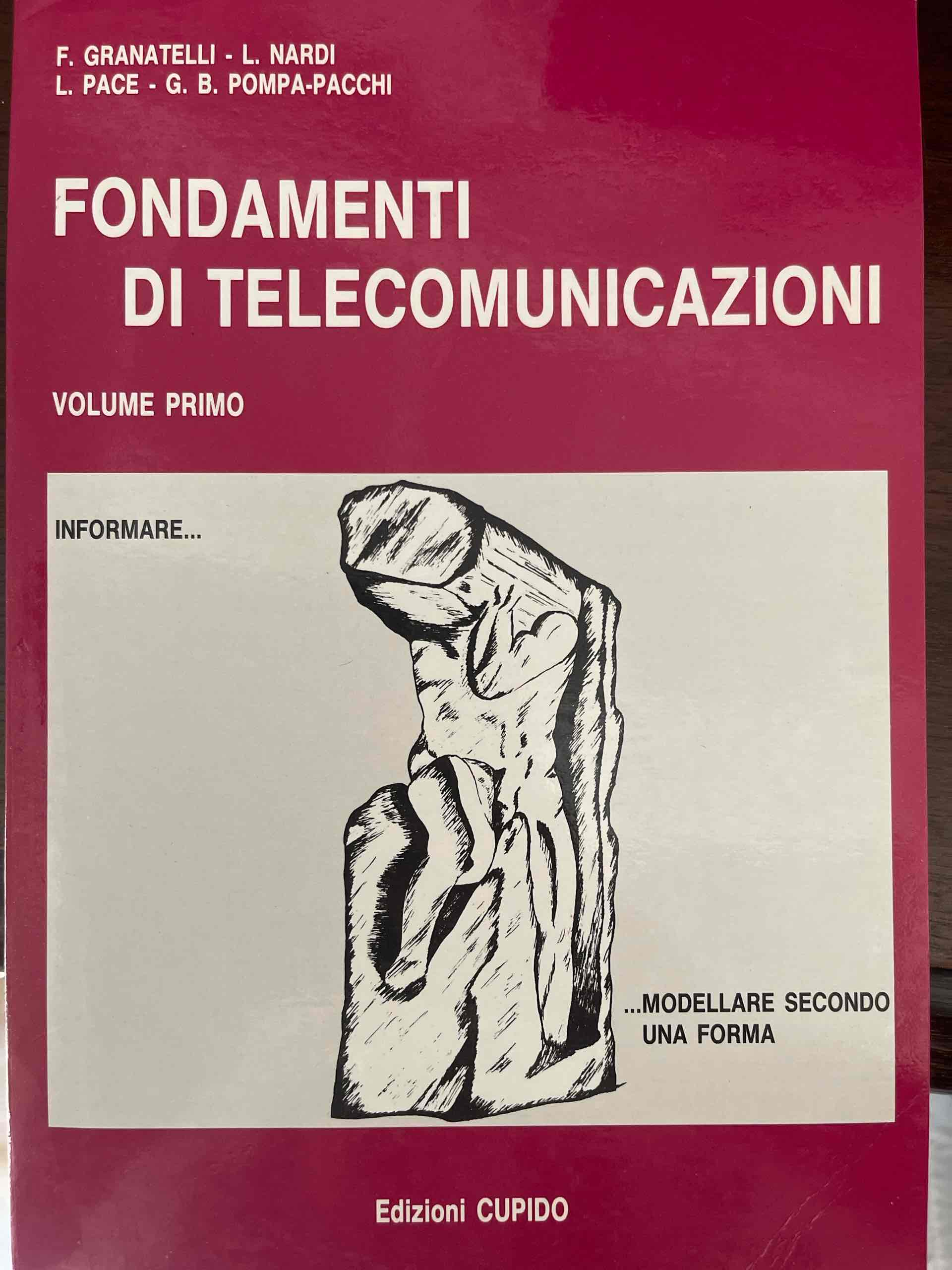 Fondamenti di telecomunicazioni volume primo libro usato