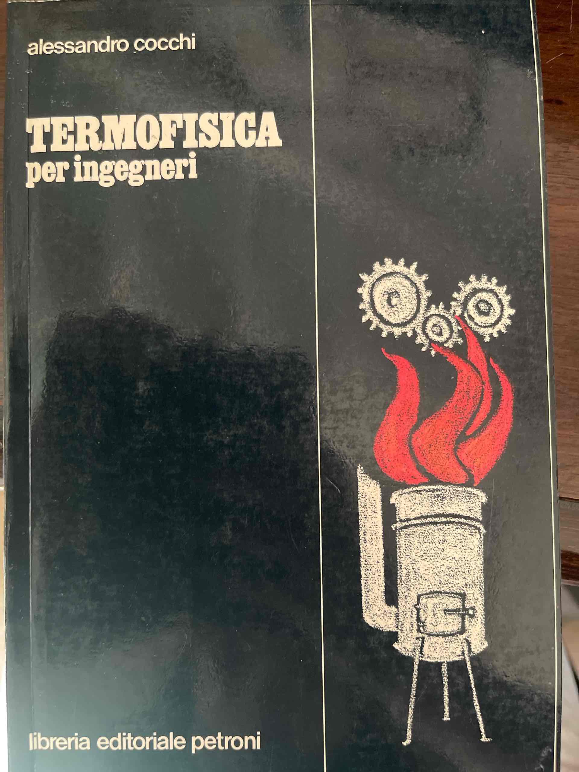 Termofisica per ingegneri  libro usato
