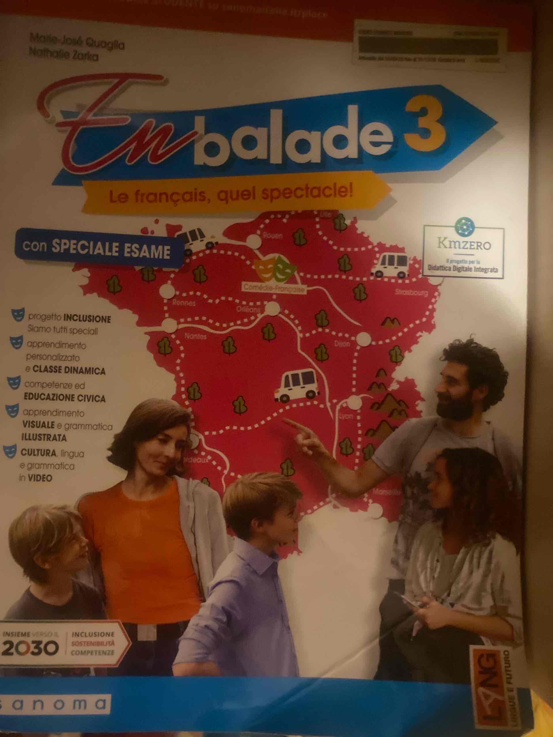 En balade. Per la Scuola media. Con e-book. Con espansione online. Vol. 3 libro usato