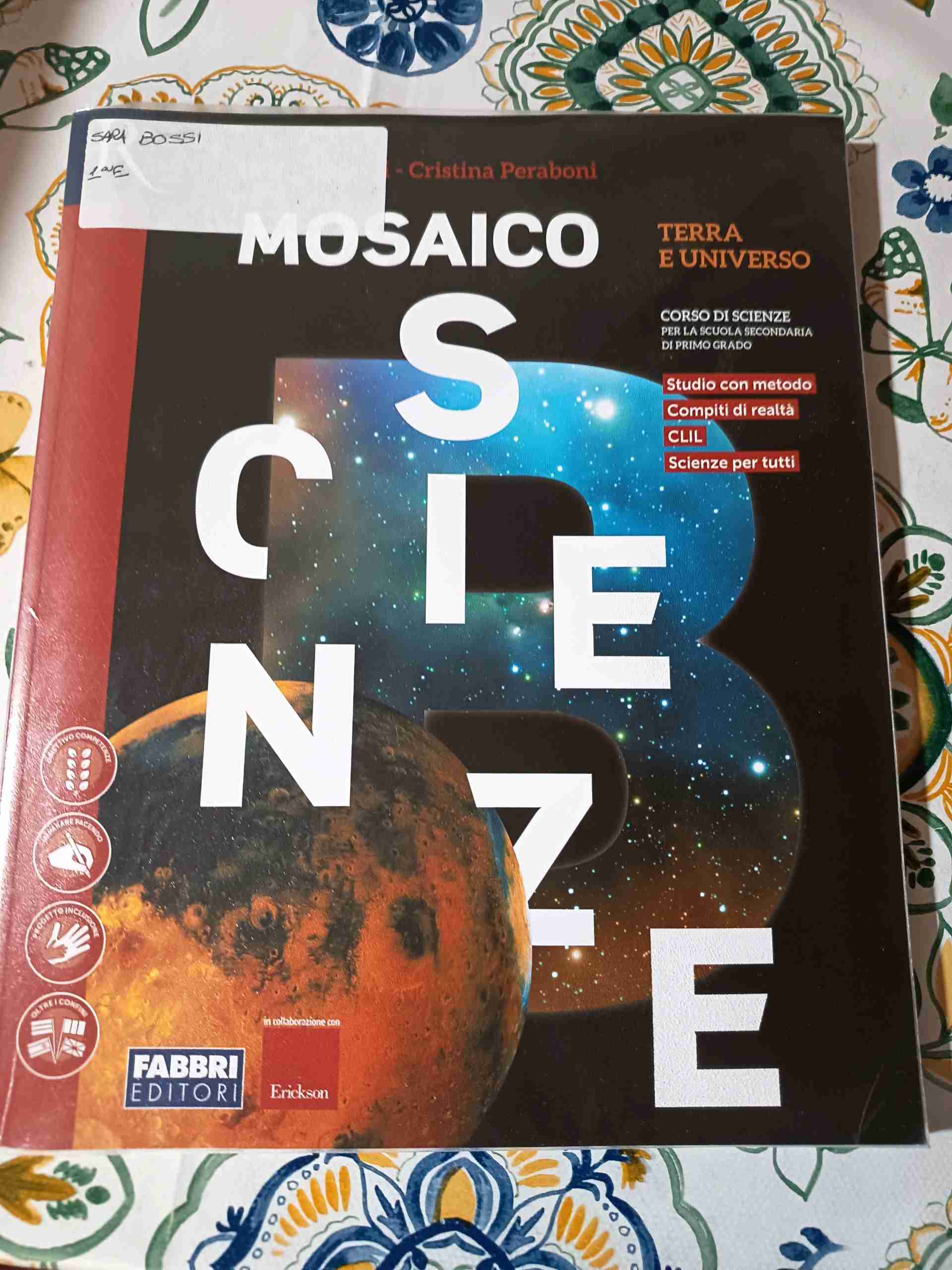 Mosaico scienze. Per la Scuola media. Vol. B libro usato