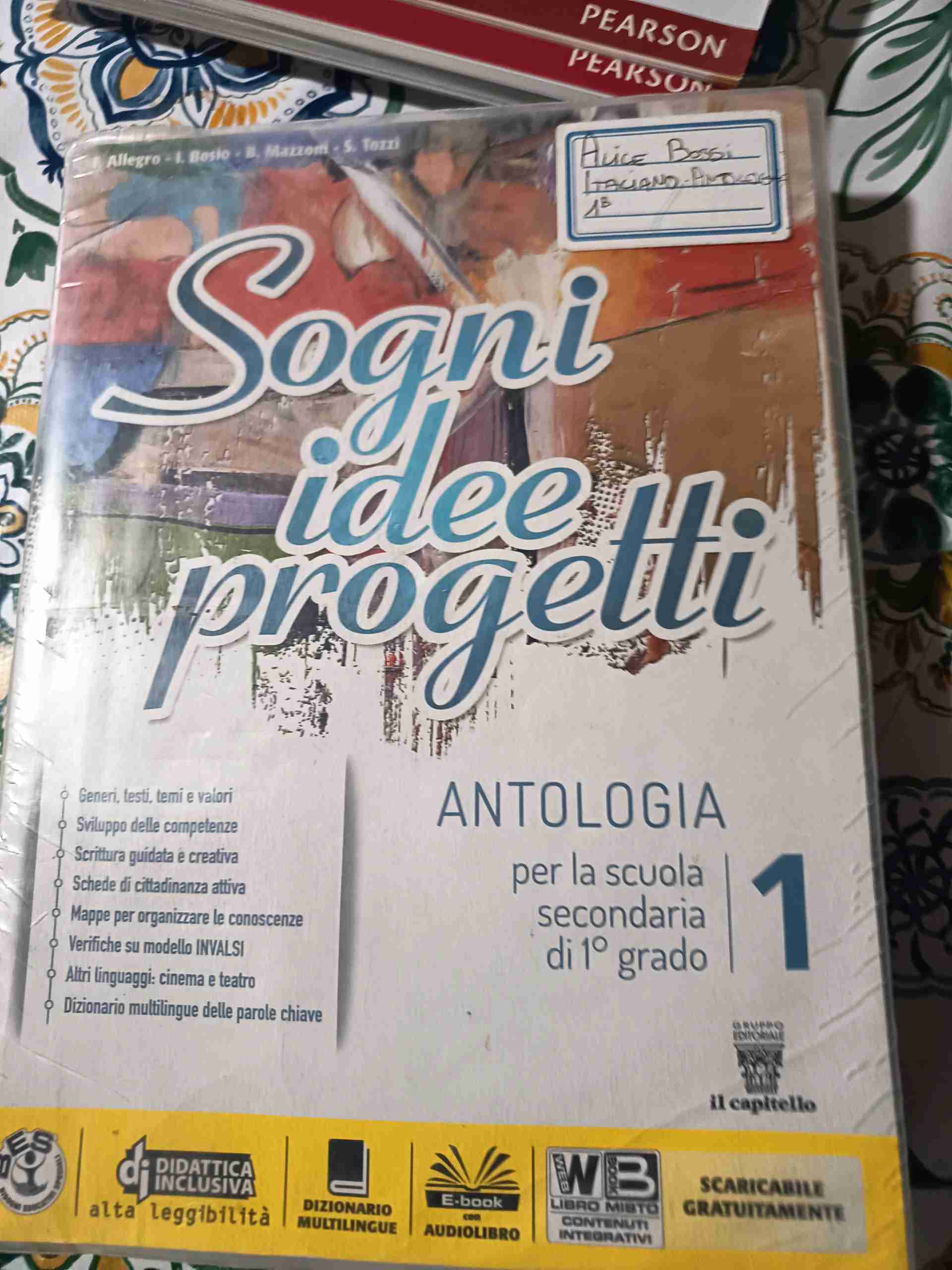 Sogni, idee, progetti. Mito. Per la Scuola media. Con e-book. Con espansione online. Vol. 1 libro usato