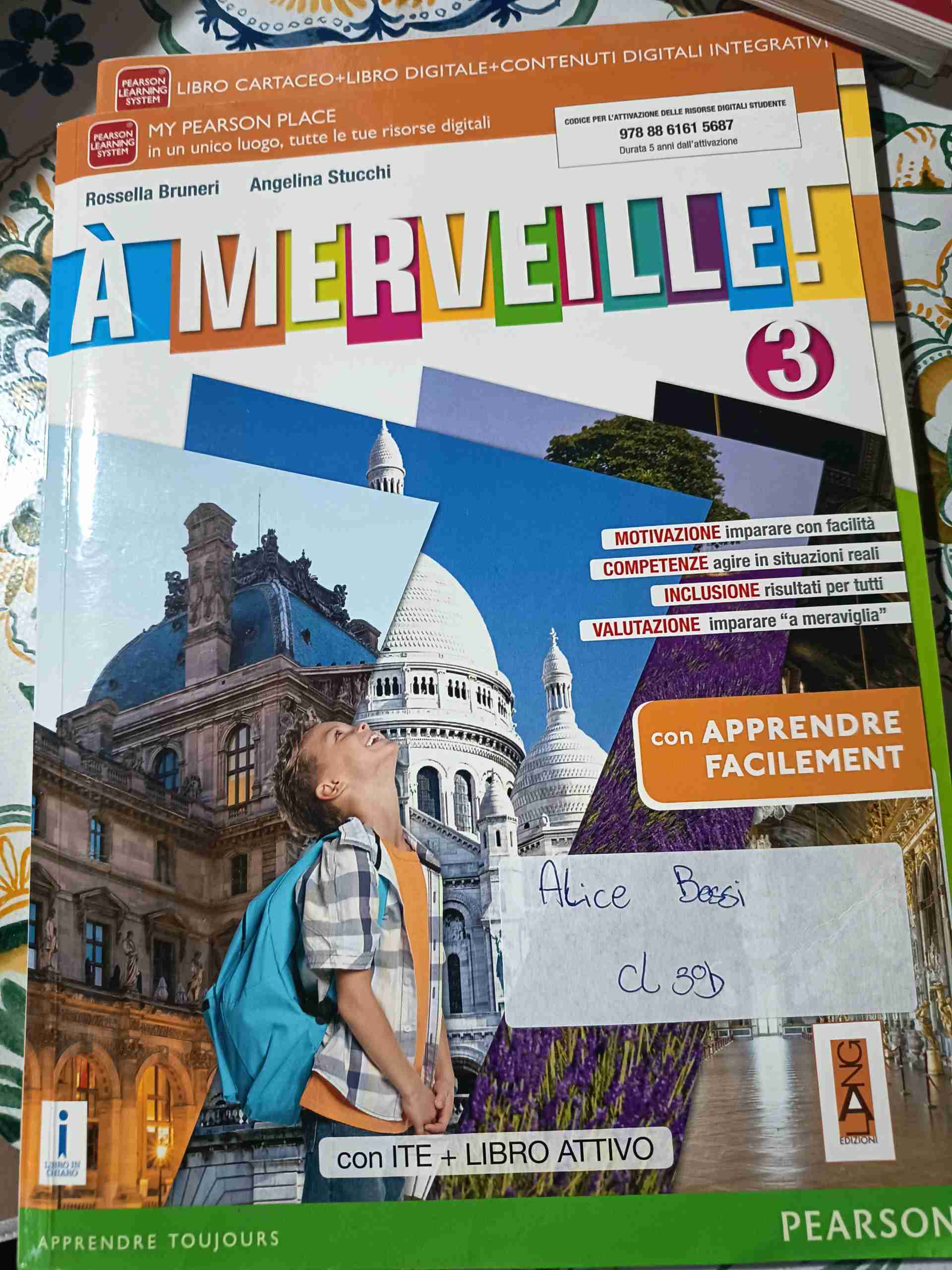 Merveille!  Ediz. aprendre facilement. Per la Scuola media. Con e-book. Con espansione online (À). Vol. 3 libro usato