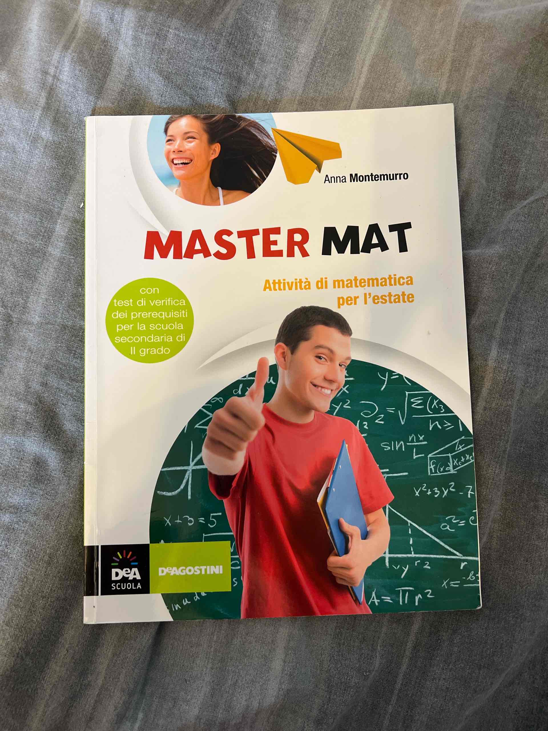 Master mat. Attività di matematica per l'estate. Per la 3ª classe della Scuola media. Con espansione online libro usato