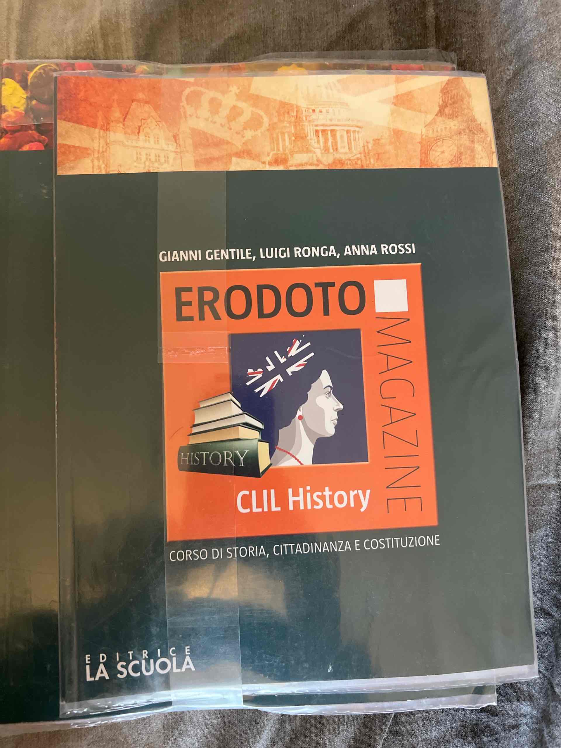 Erodoto magazine. CLIL. Per le Scuole superiori. Con e-book. Con espansione online. Con libro: Interrogazione. Vol. 3: Il Novecento e l'inizio del XXI secolo libro usato