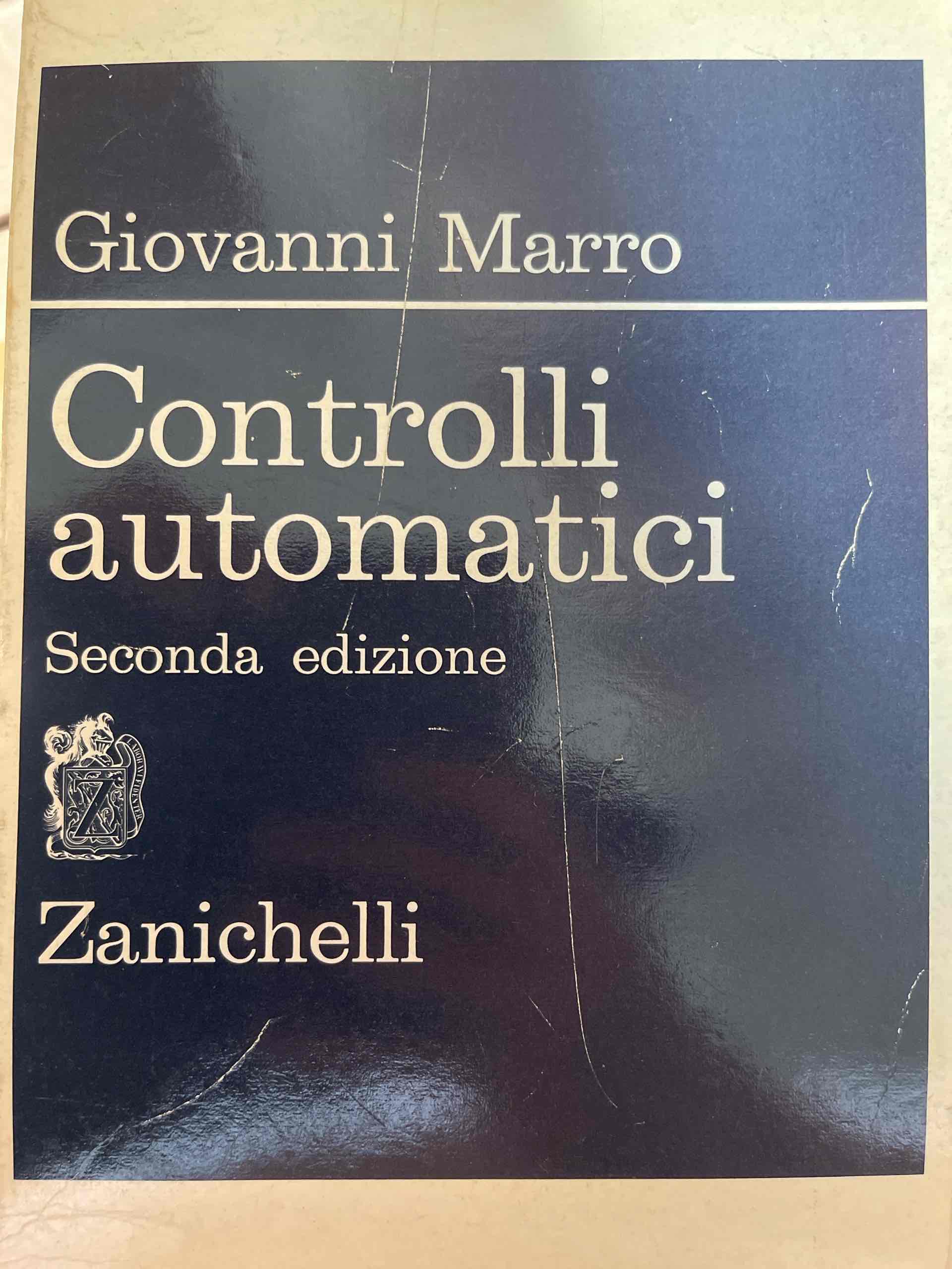 Controlli automatici - seconda edizione libro usato