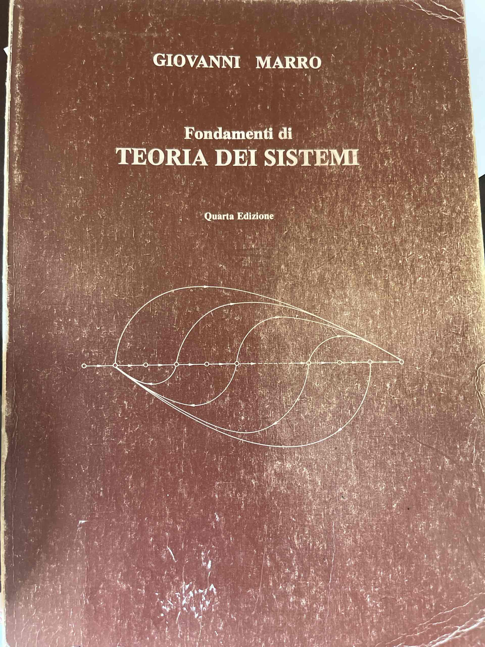 Fondamenti di teoria dei sistemi libro usato