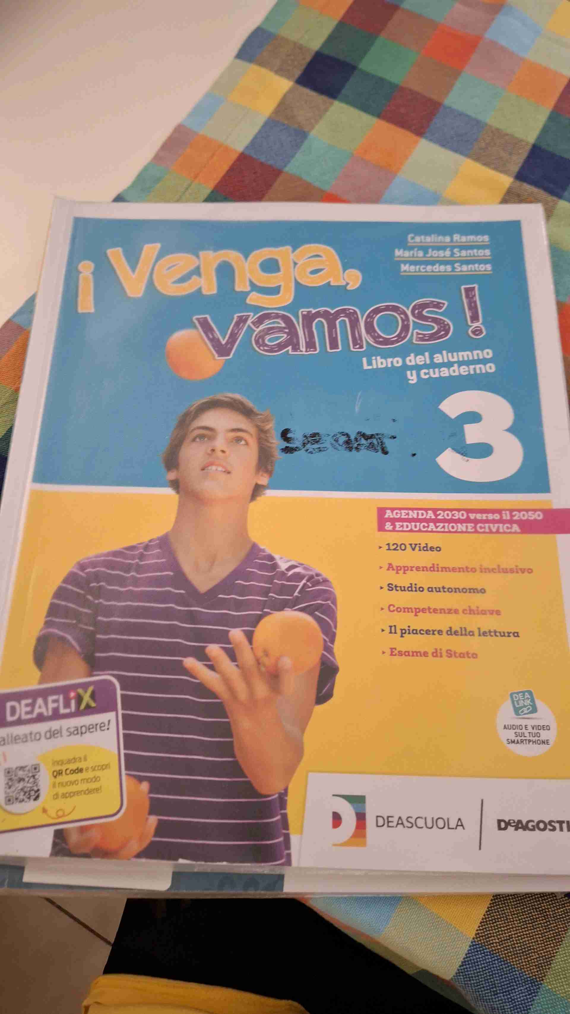 ¡Venga, vamos! Libro del alumno y cuaderno. Con Exámenes. Per la Scuola media. Con e-book. Con espansione online. Con DVD-ROM. Vol. 3 libro usato