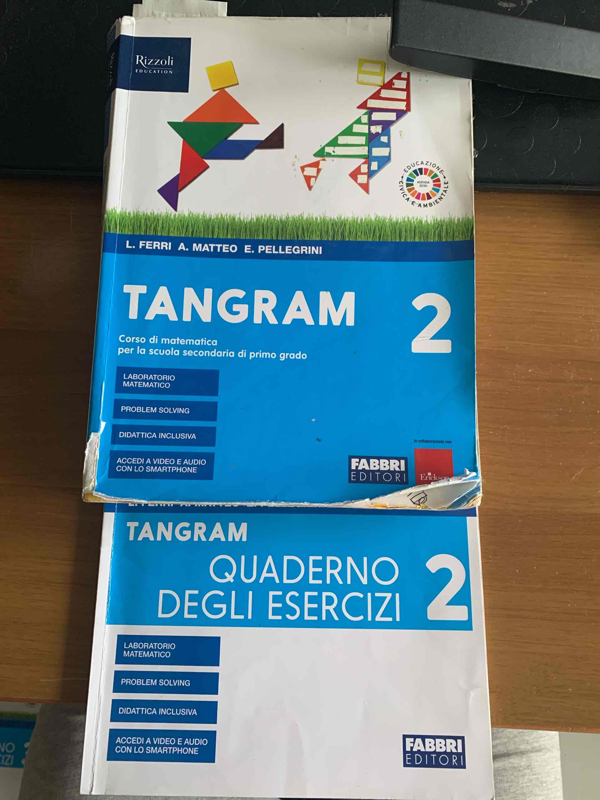 Tangram. Per la Scuola media. Con e-book. Con espansione online. Vol. 2: Quaderno 2 + hub young + hub kit libro usato