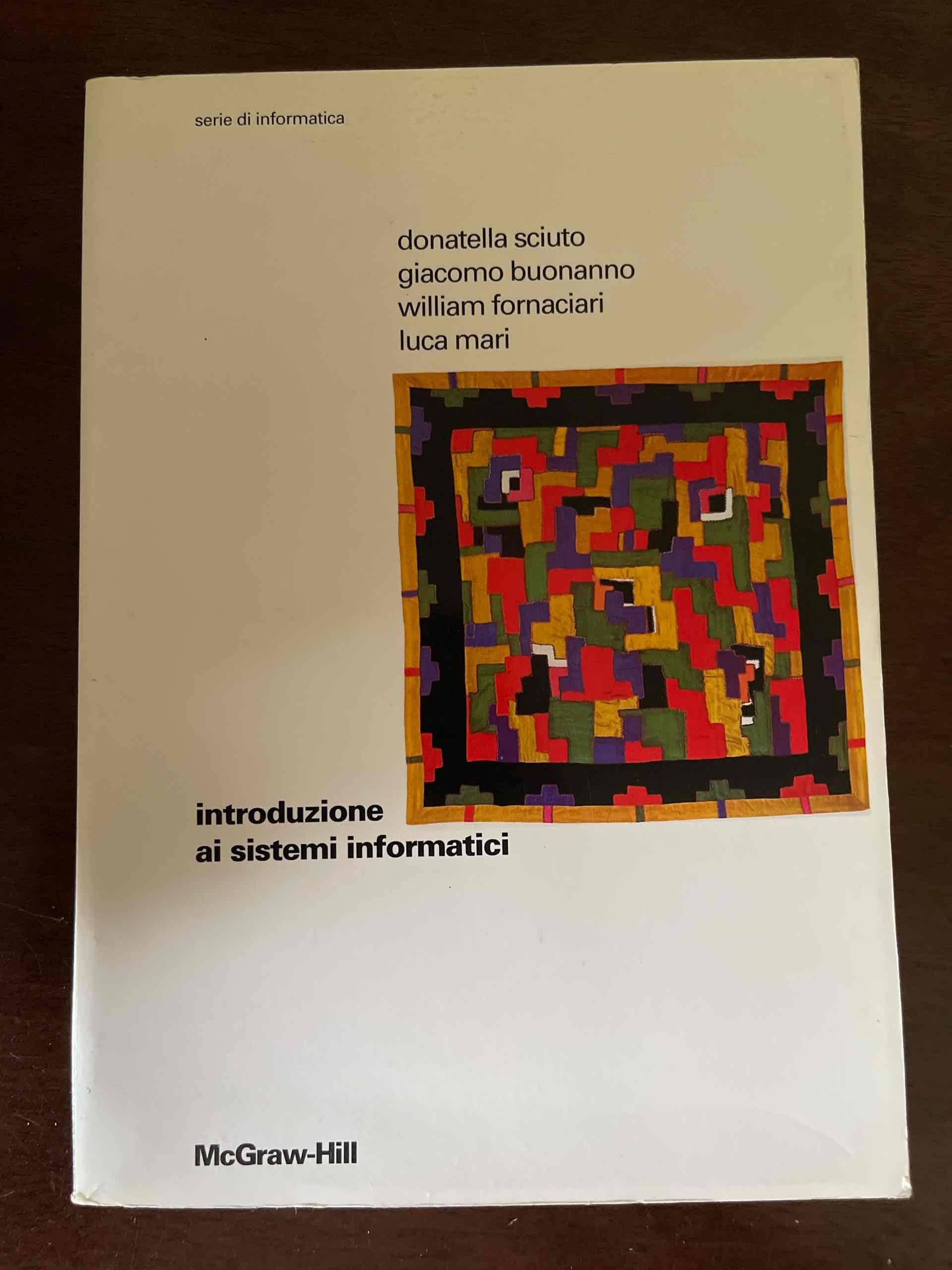 Introduzione ai sistemi informatici libro usato