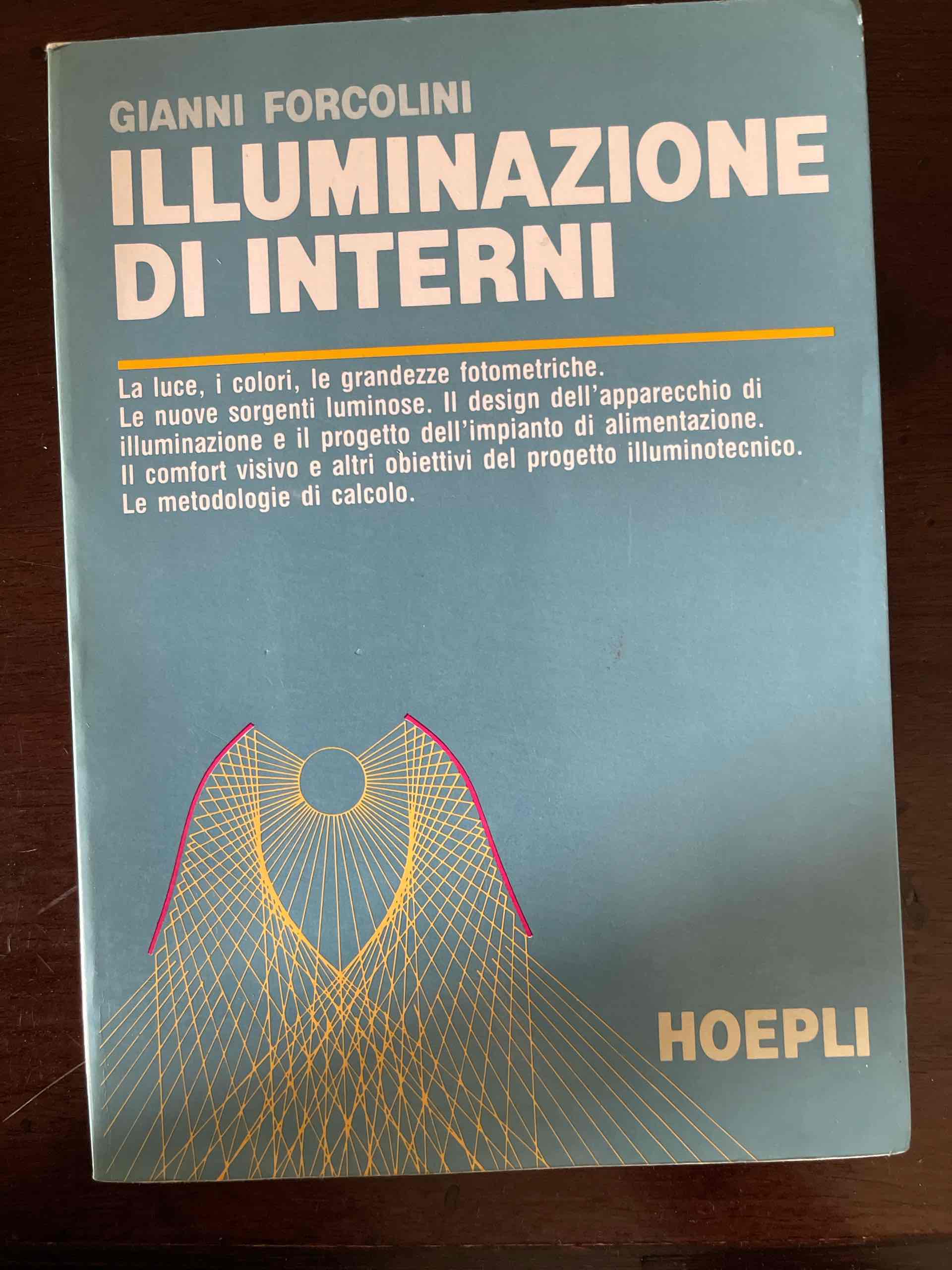 Illuminazione di interni libro usato