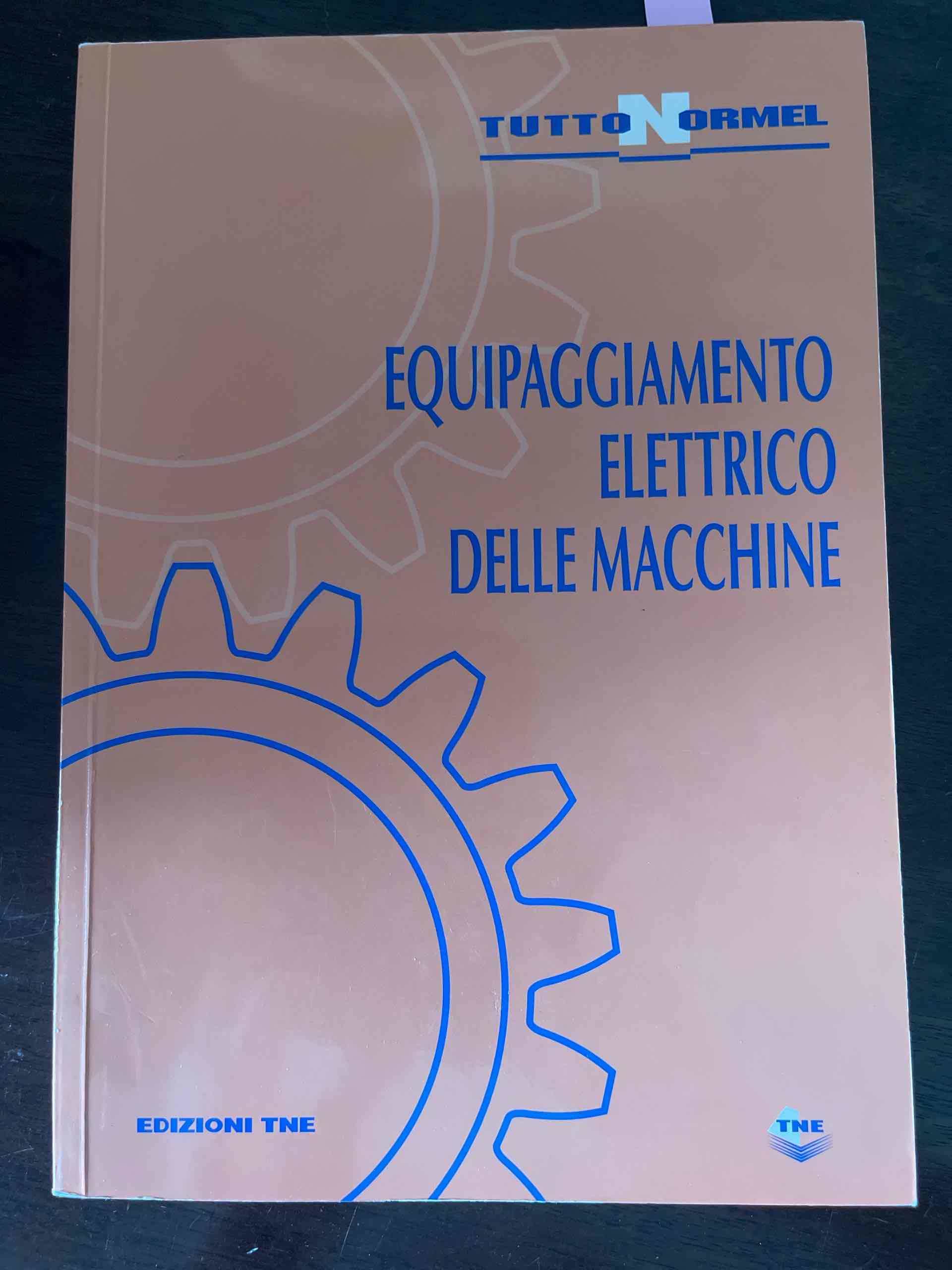 Equipaggiamento elettrico delle macchine libro usato