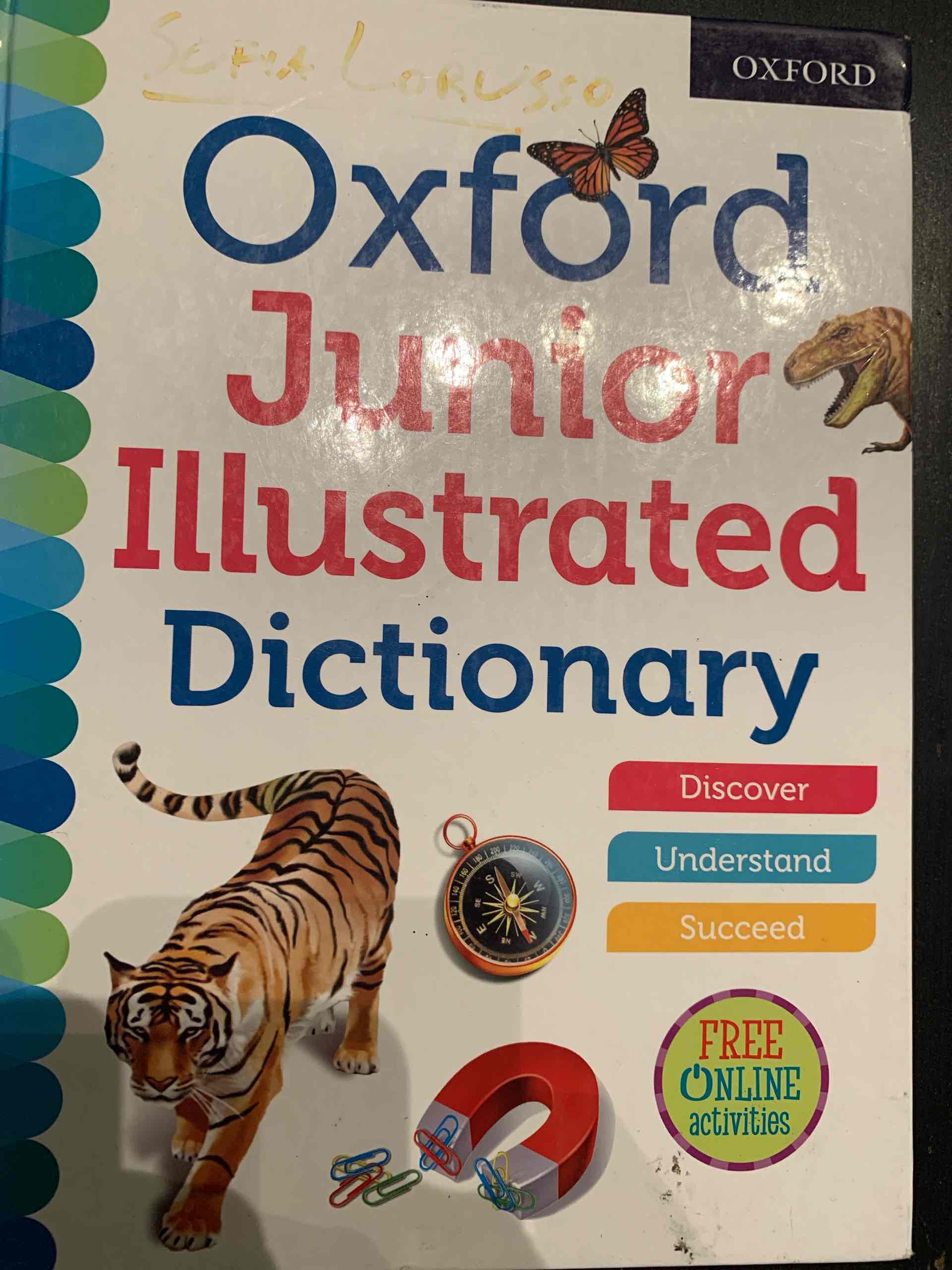 Oxford junior illustrated dictionary libro usato