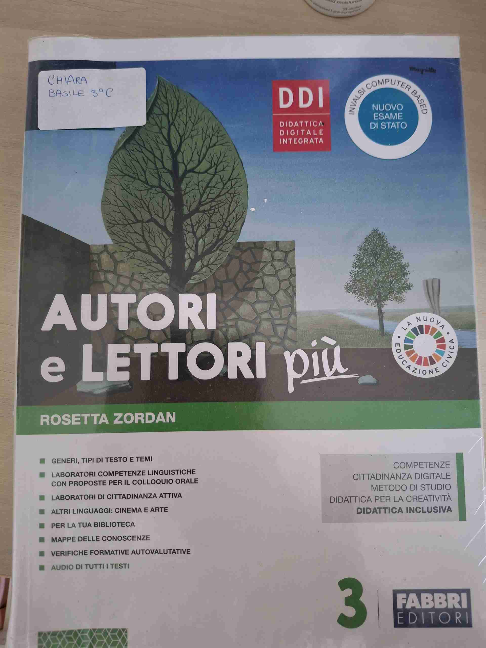 AUTORI E LETTORI più 3 libro usato