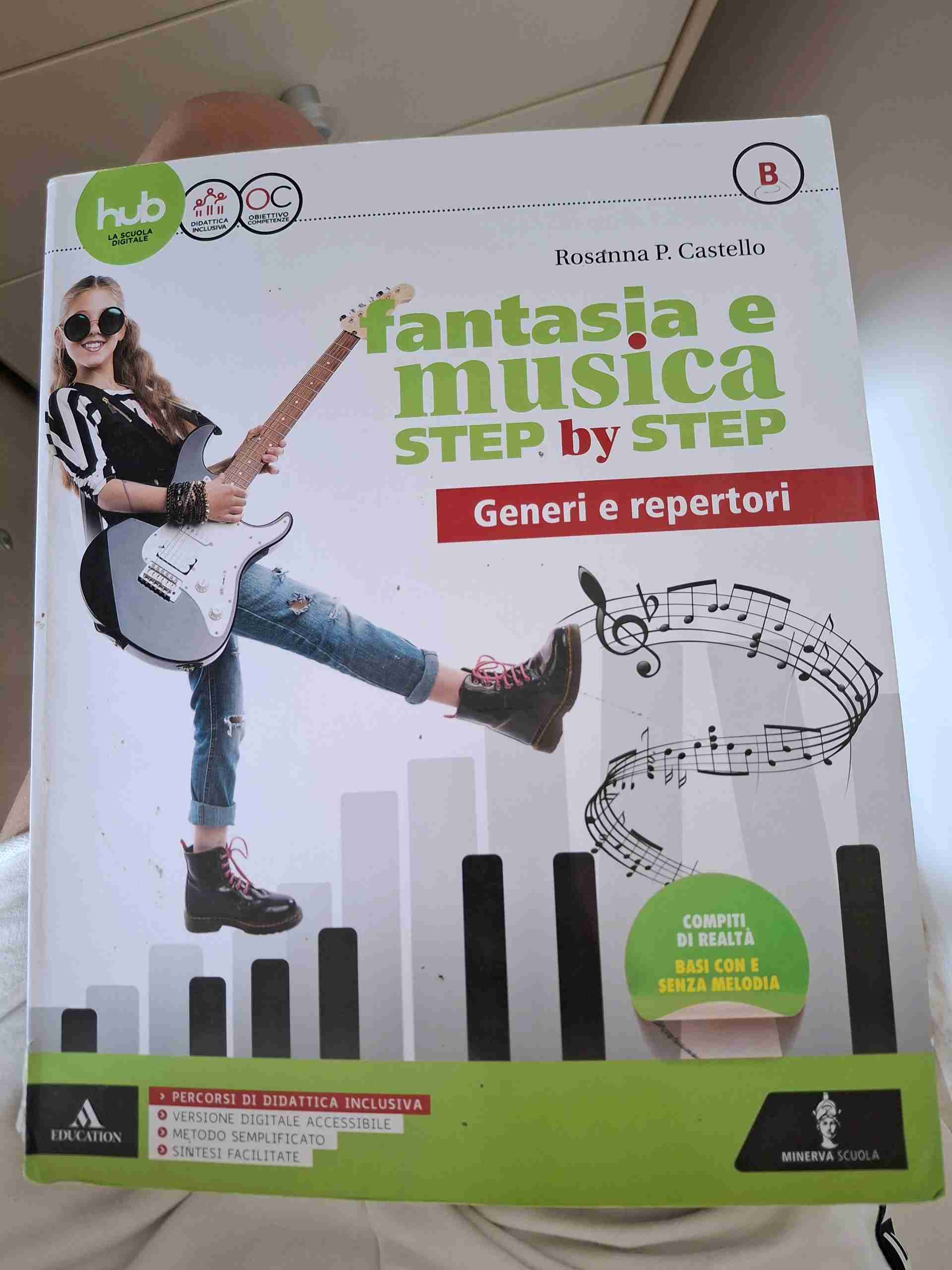 Fantasia e musica step by step. Per la Scuola media. Con e-book. Con espansione online. Con 3 DVD-ROM. Con Libro: Sestino. Vol. A-B-C: Metodo-Generi-Storia libro usato