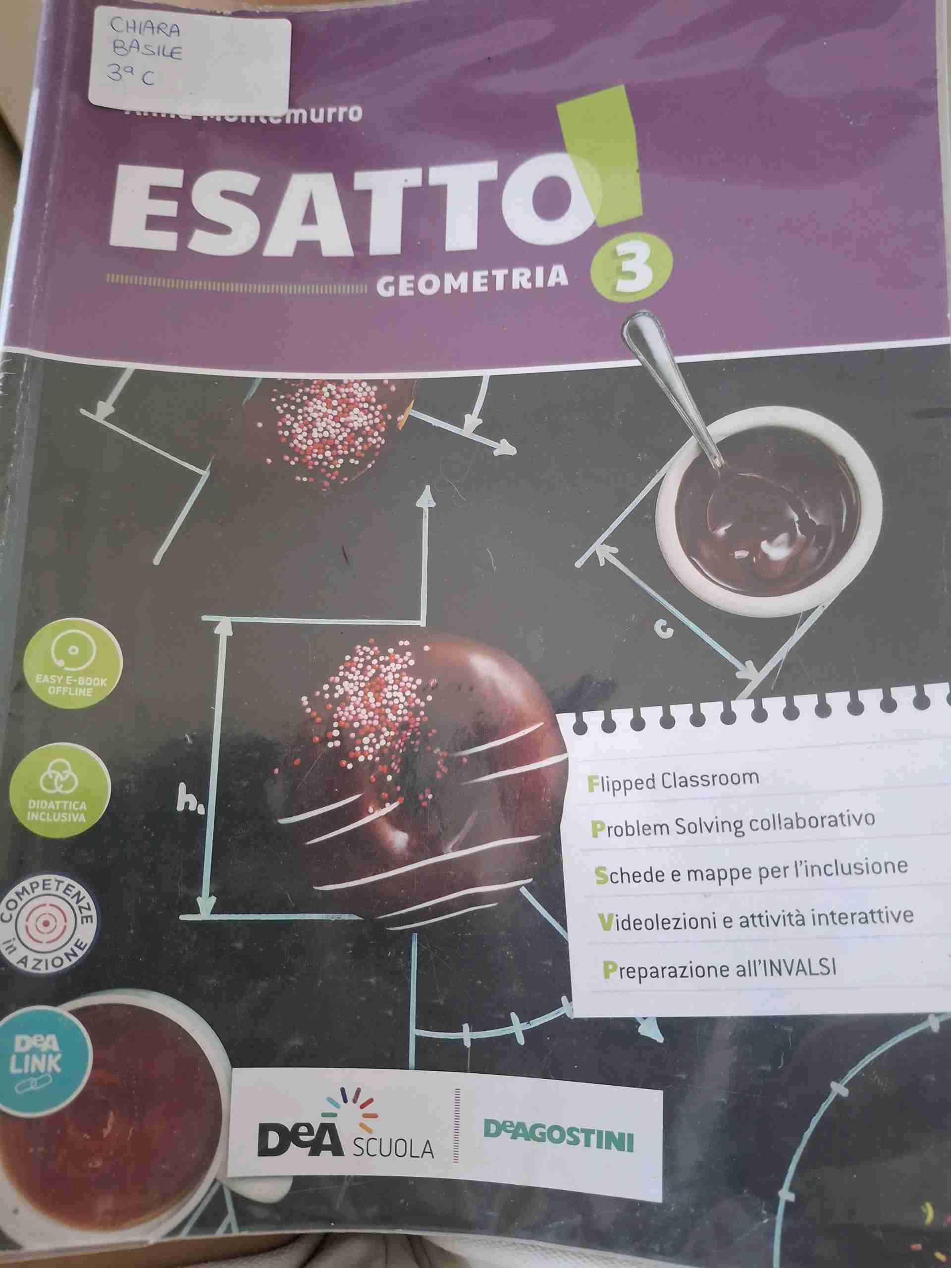 Esatto! Geometria 3 libro usato