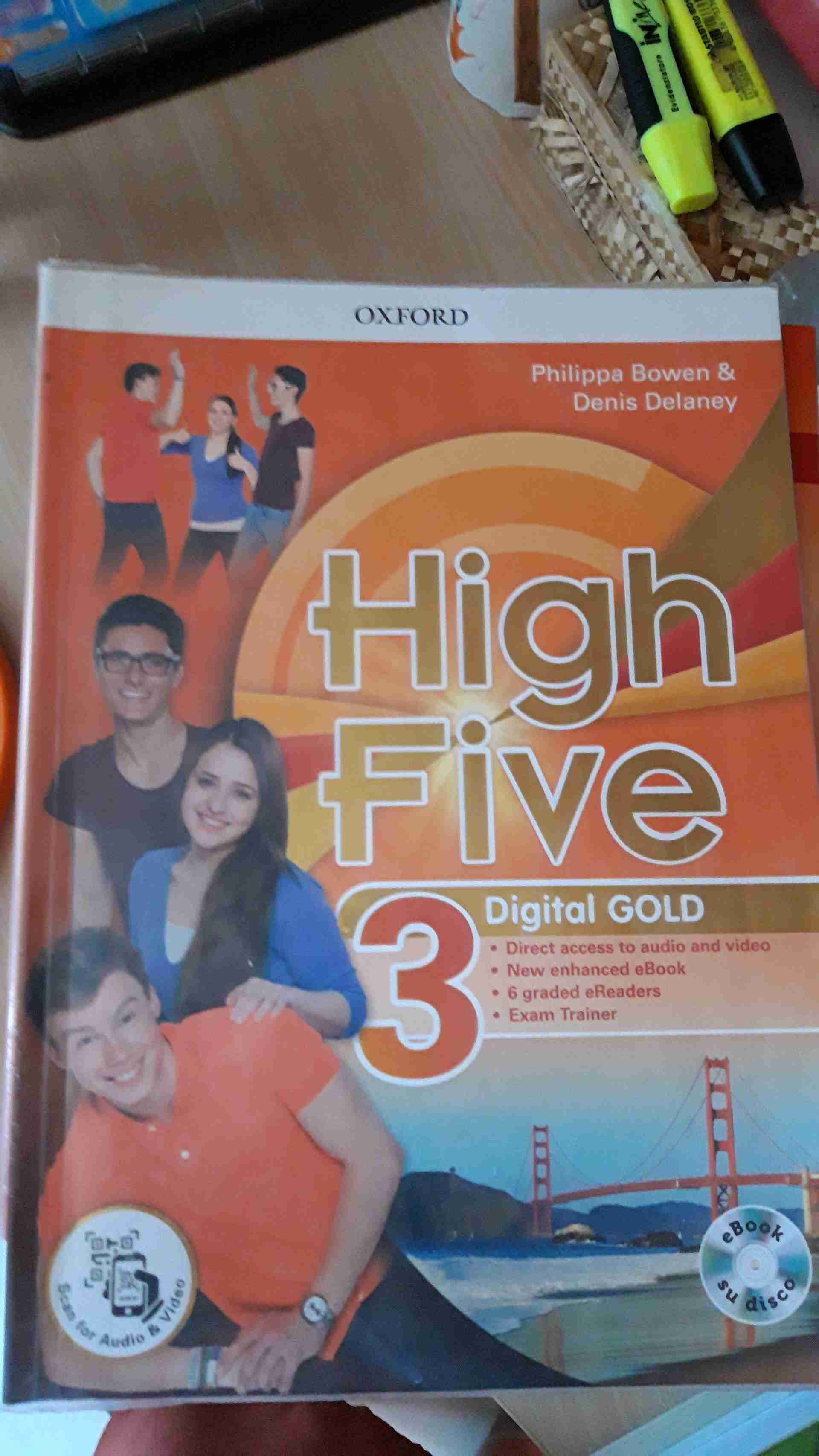 High five. Digital gold. Per la Scuola media. Con e-book. Con espansione online. Vol. 3 libro usato