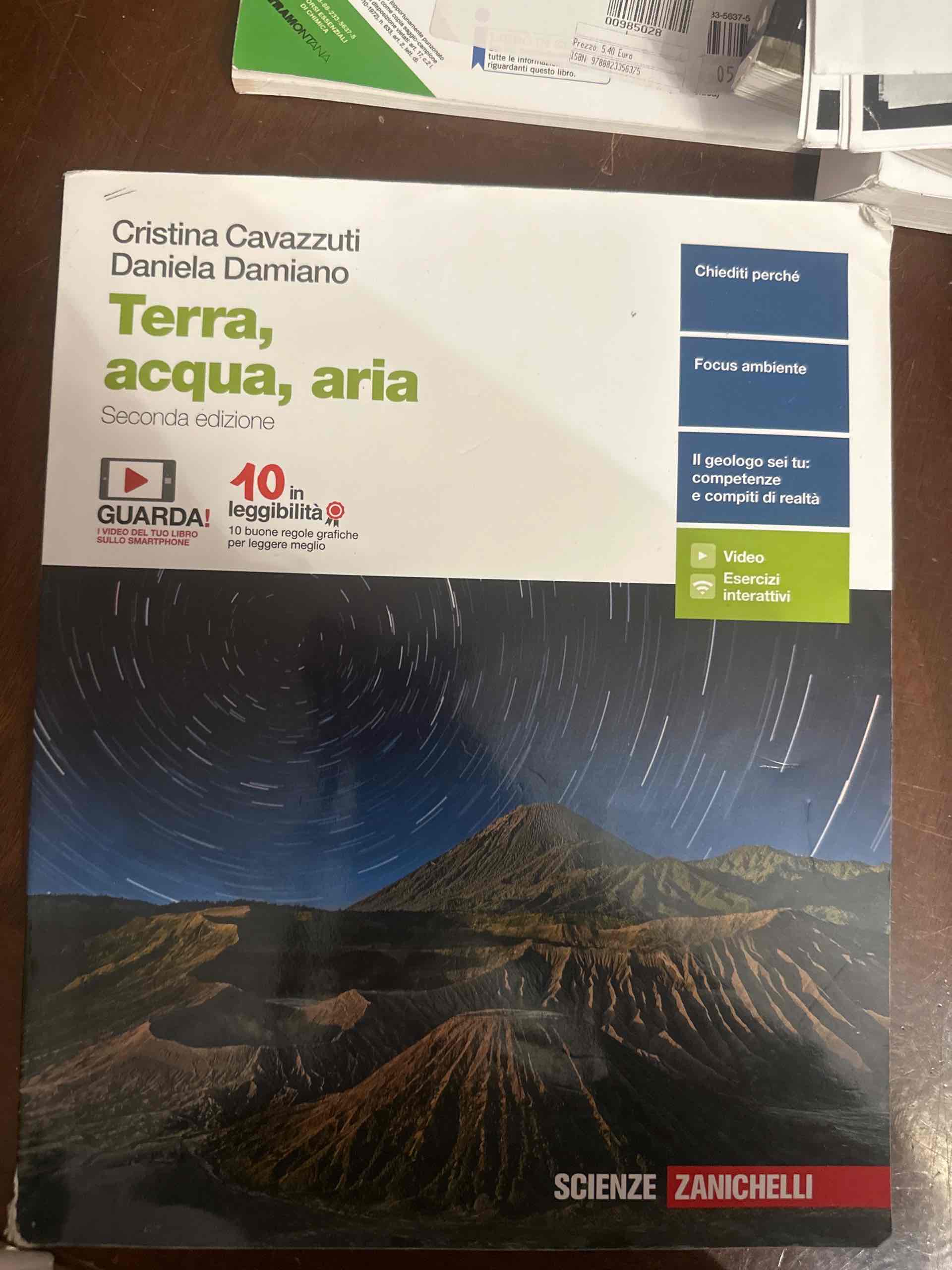 Terra, acqua, aria. Per le Scuole superiori. Con e-book. Con espansione online libro usato