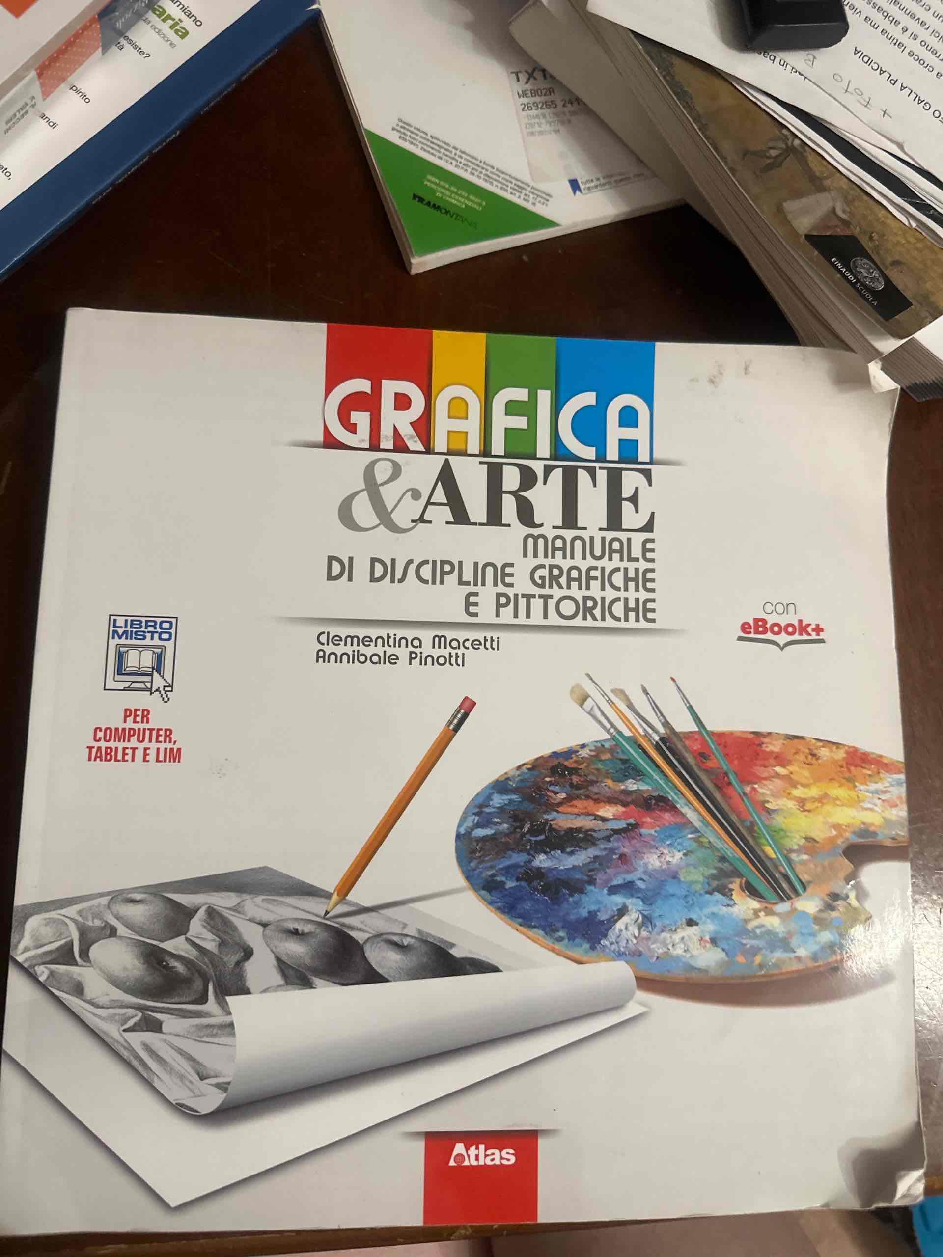 Grafica & arte. Manuale di discipline grafiche e pittoriche. Per i Licei e gli Ist. magistrali. Con e-book. Con espansione online libro usato