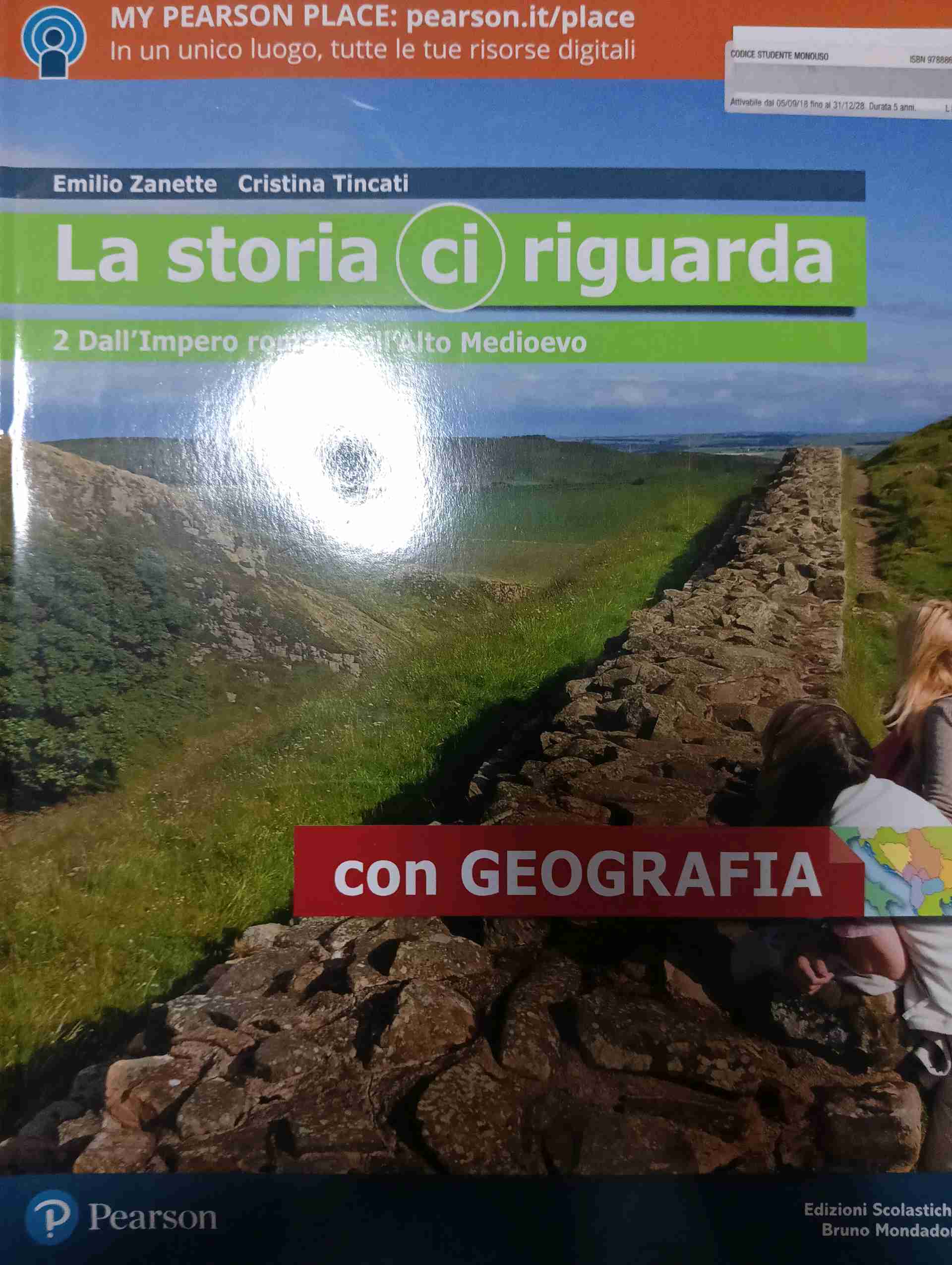 Storia ci riguarda. Con geografia. Con Produrre e inventare. Con Imparafacile. Con Libro liquido. Con Didastore Per le Scuole superiori. Con ebook. Con espansione online (La). Vol. 2 libro usato
