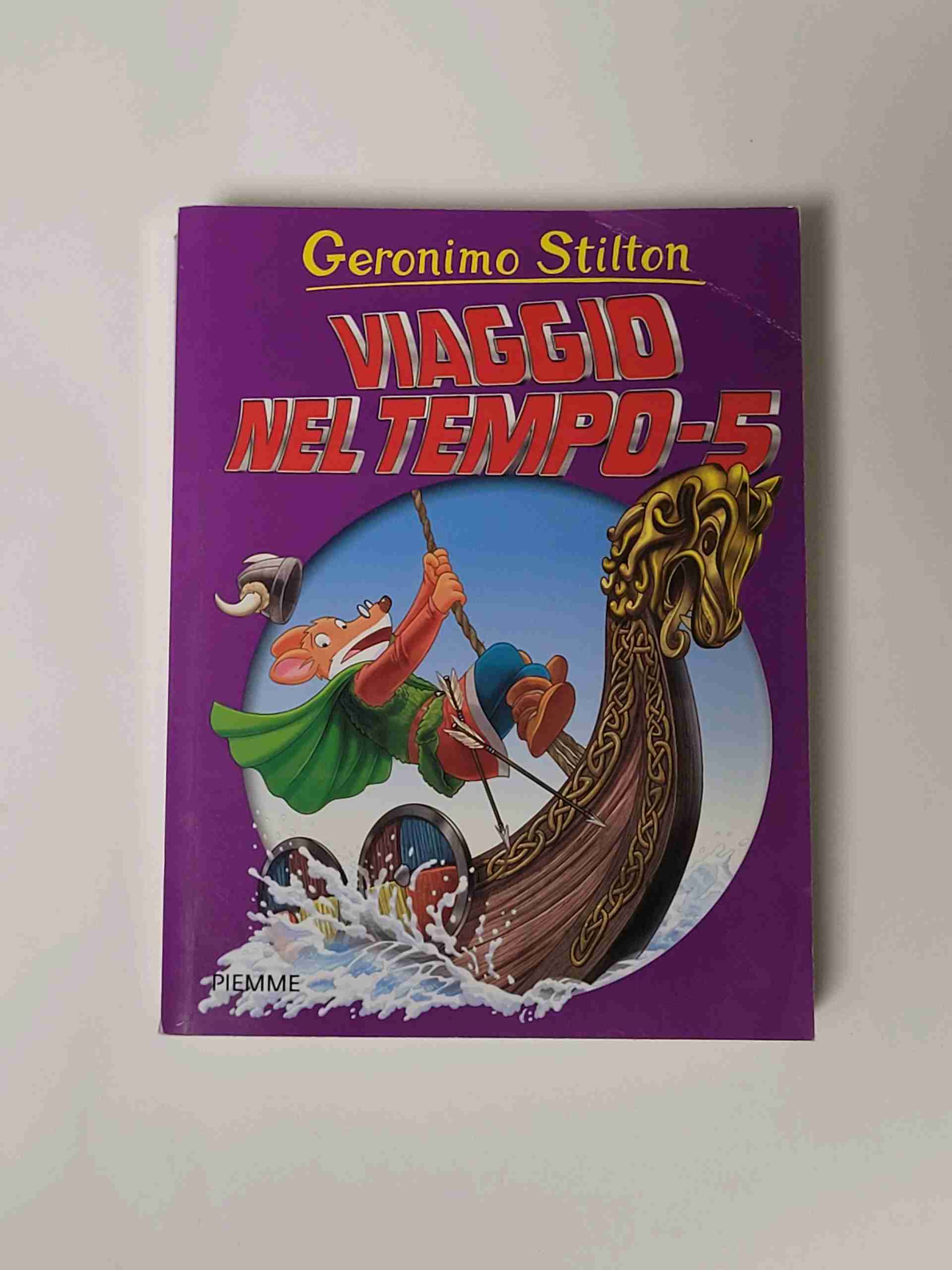 Viaggio nel tempo 5 libro usato
