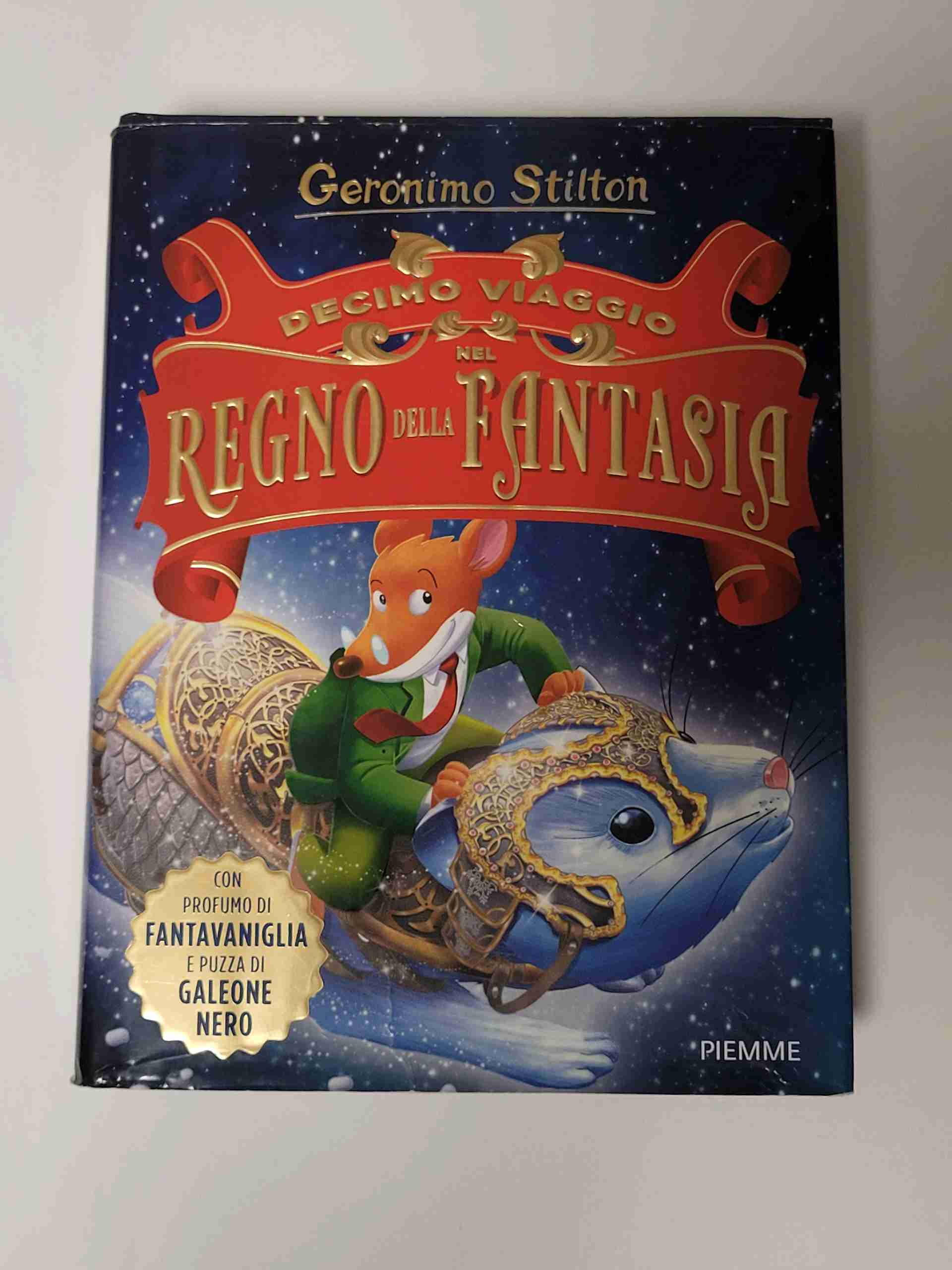 Decimo viaggio nel Regno della Fantasia. Ediz. illustrata libro usato