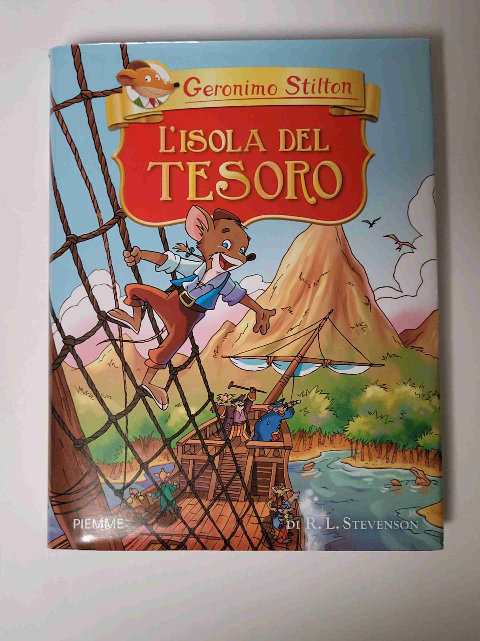 L'isola del tesoro di R. L. Stevenson libro usato