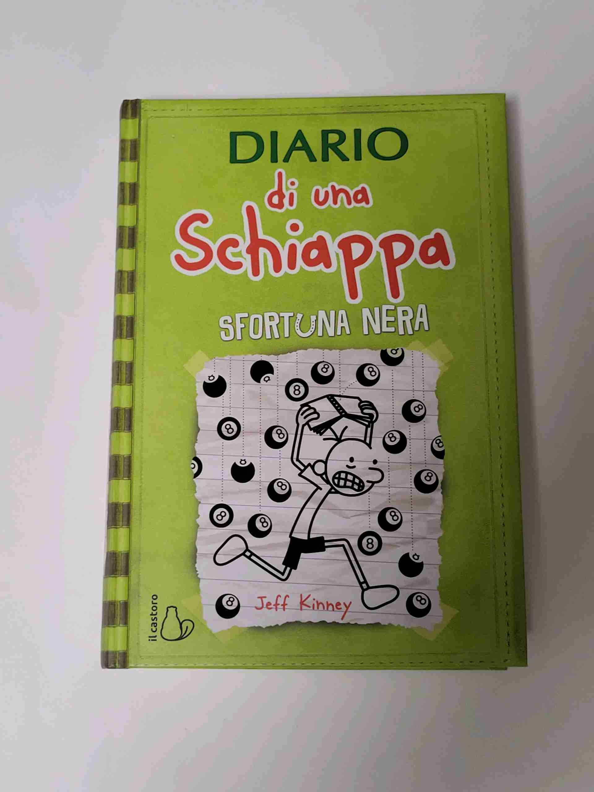 Diario di una schiappa. Sfortuna nera libro usato