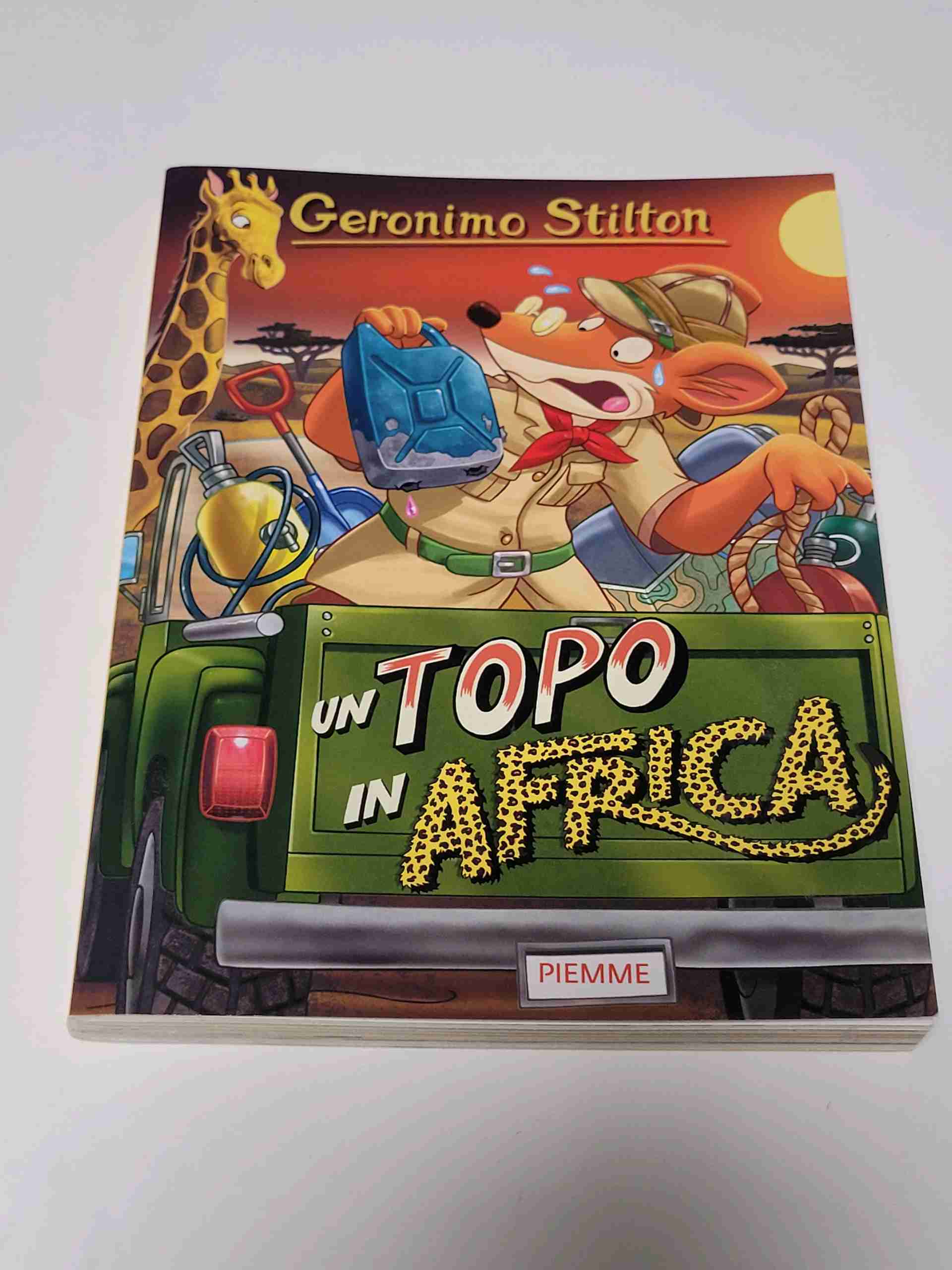 Un topo in africa libro usato