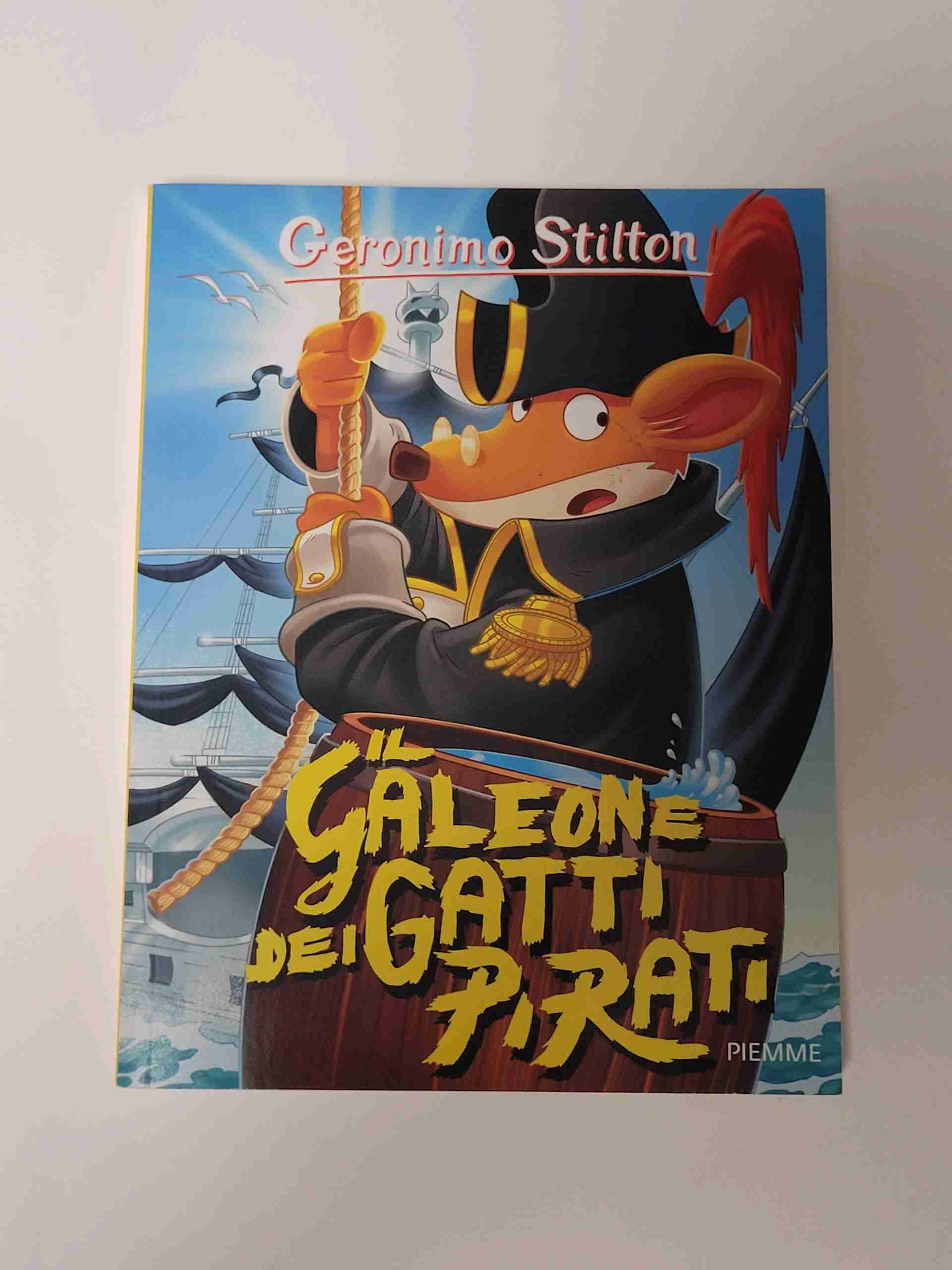 Il galeone dei gatti pirati  libro usato