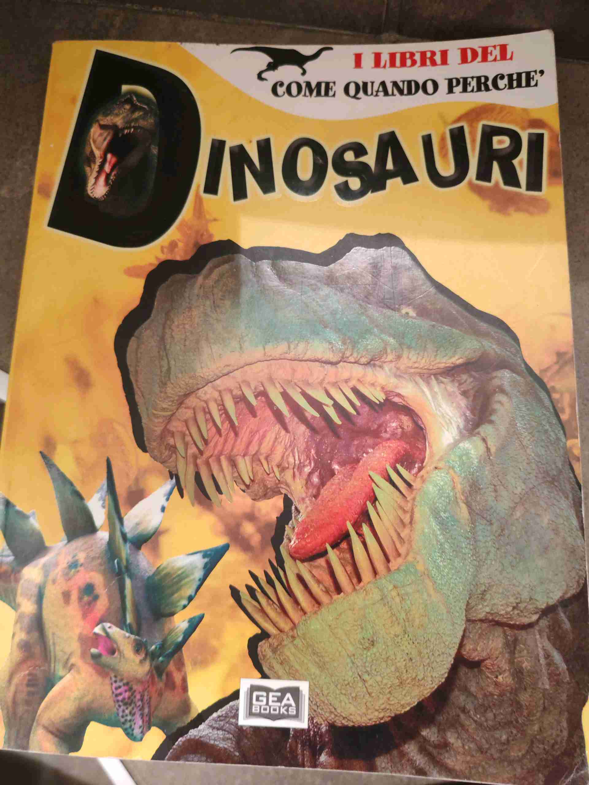 dinosauri libro usato