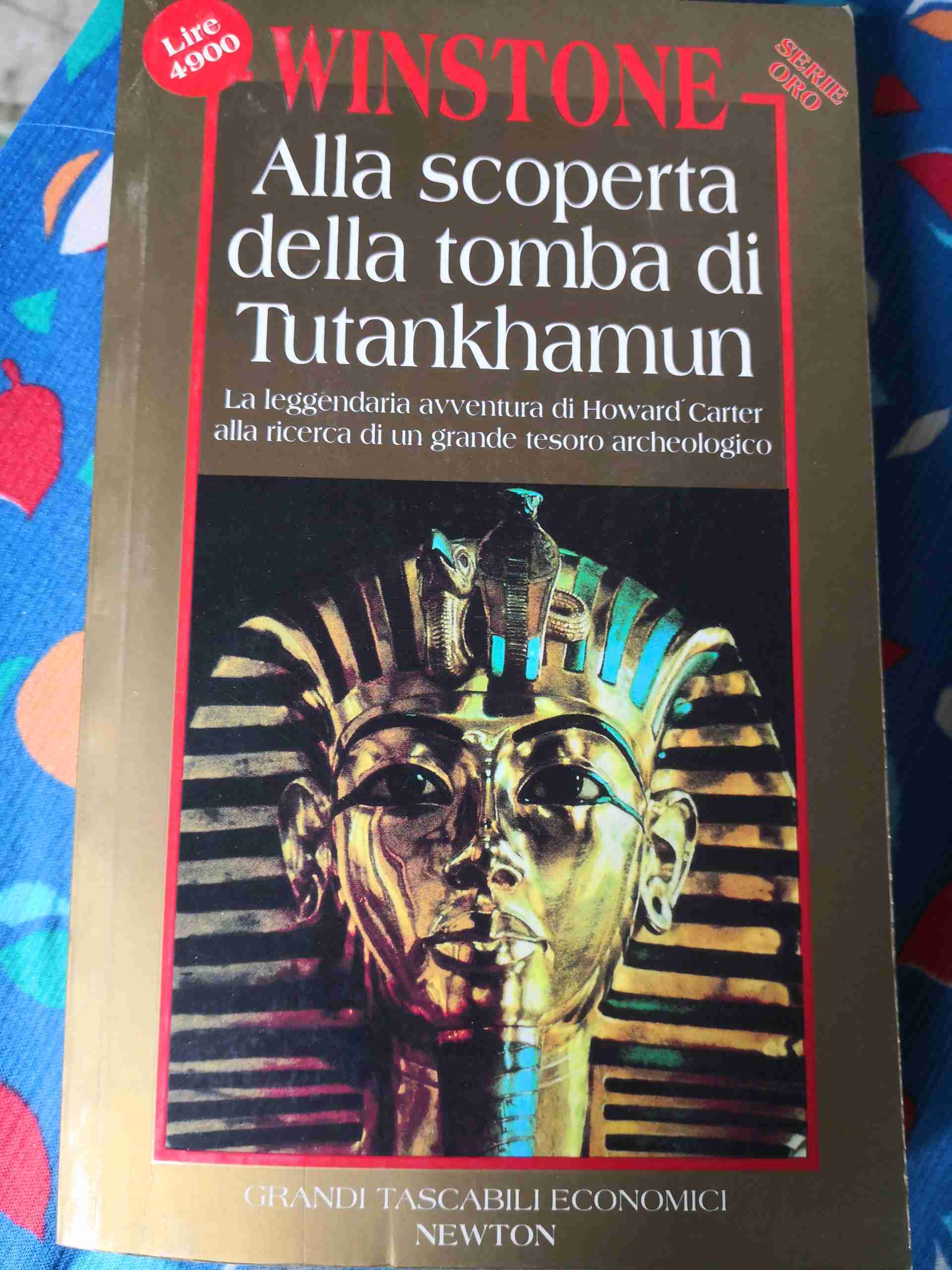 Alla scoperta della tomba di Tutankhamun libro usato