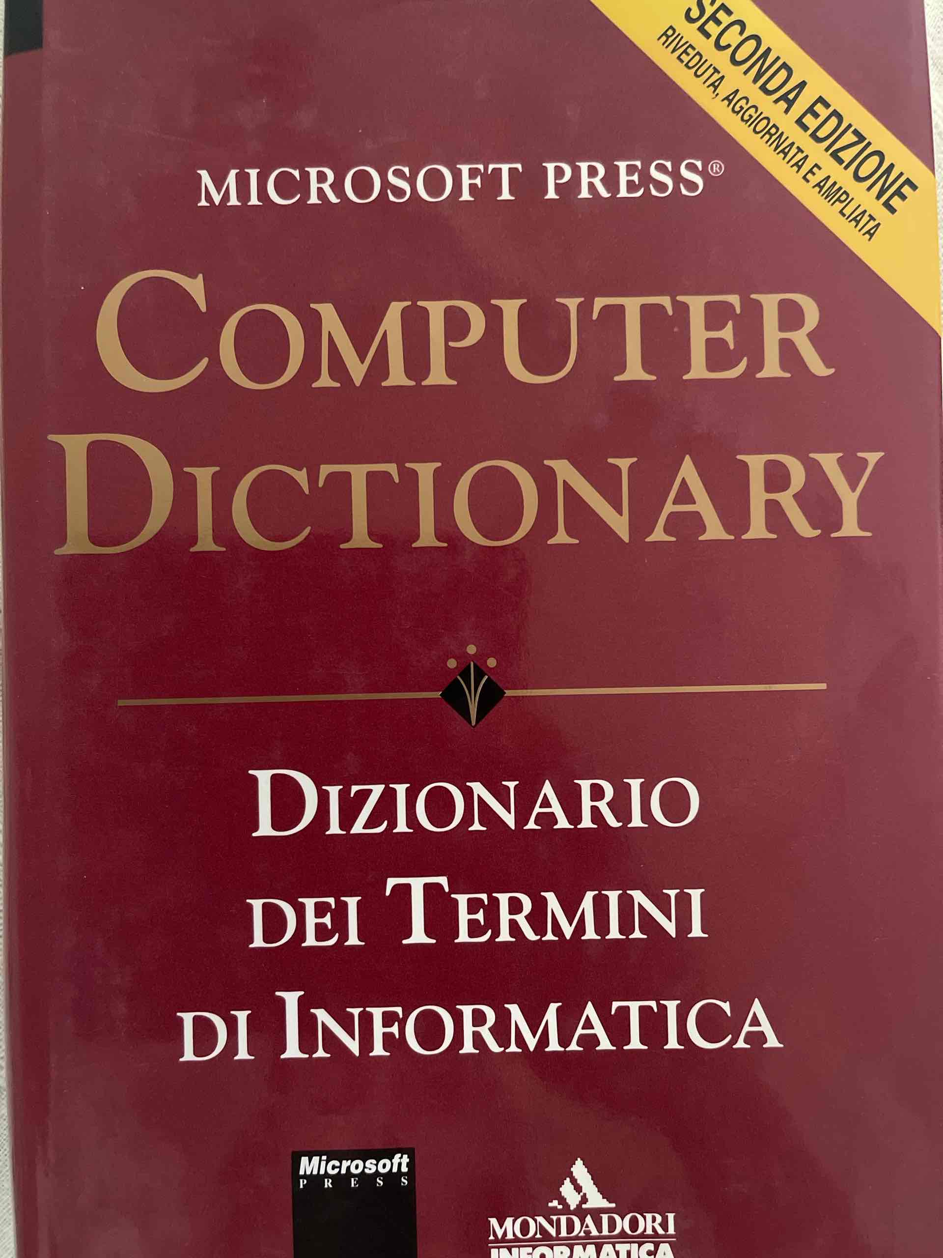 Computer dictionary - Dizionario dei termini informatici  libro usato