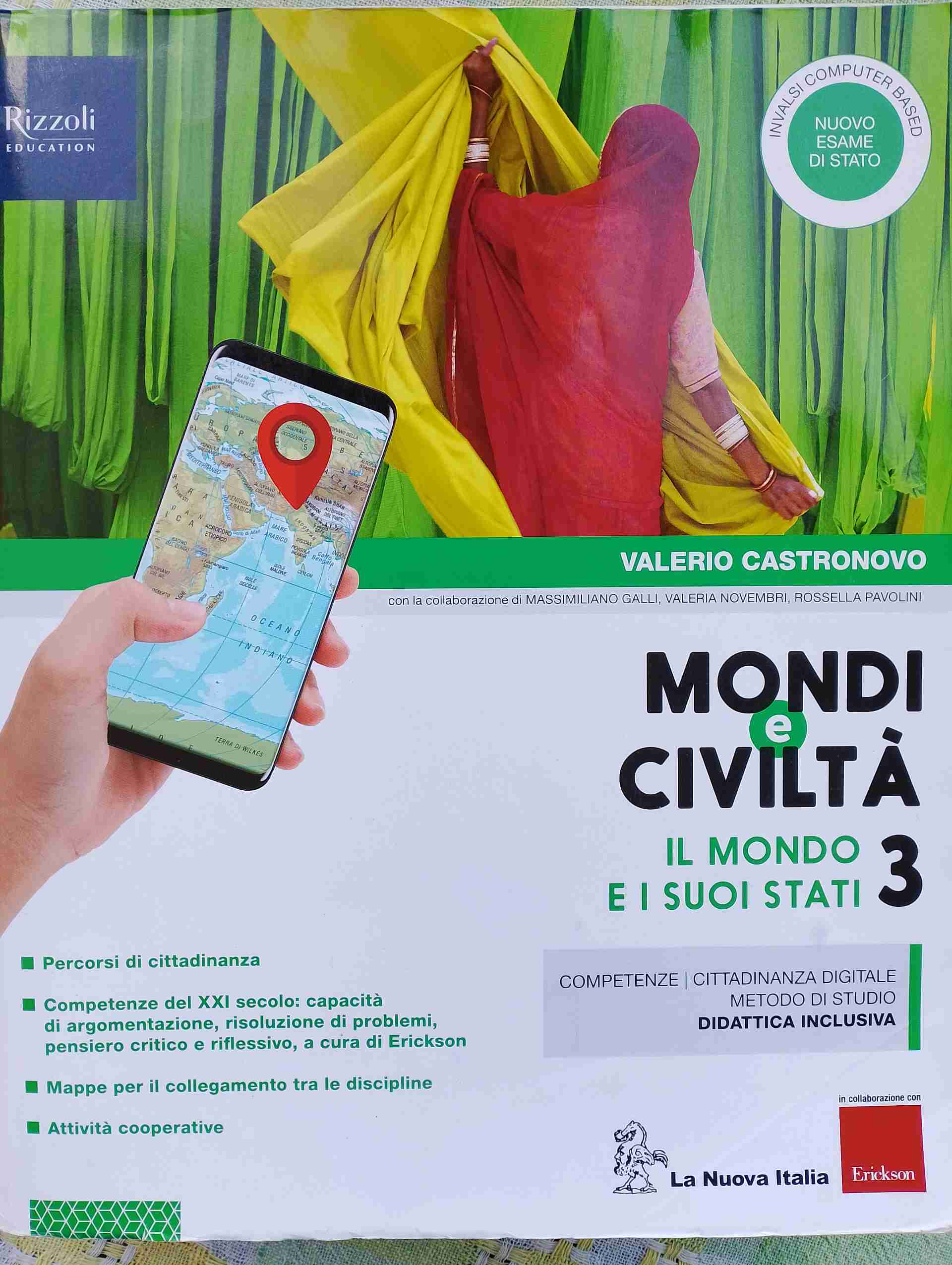 Mondi e Civiltà 3-Il Mondo e i suoi stati libro usato