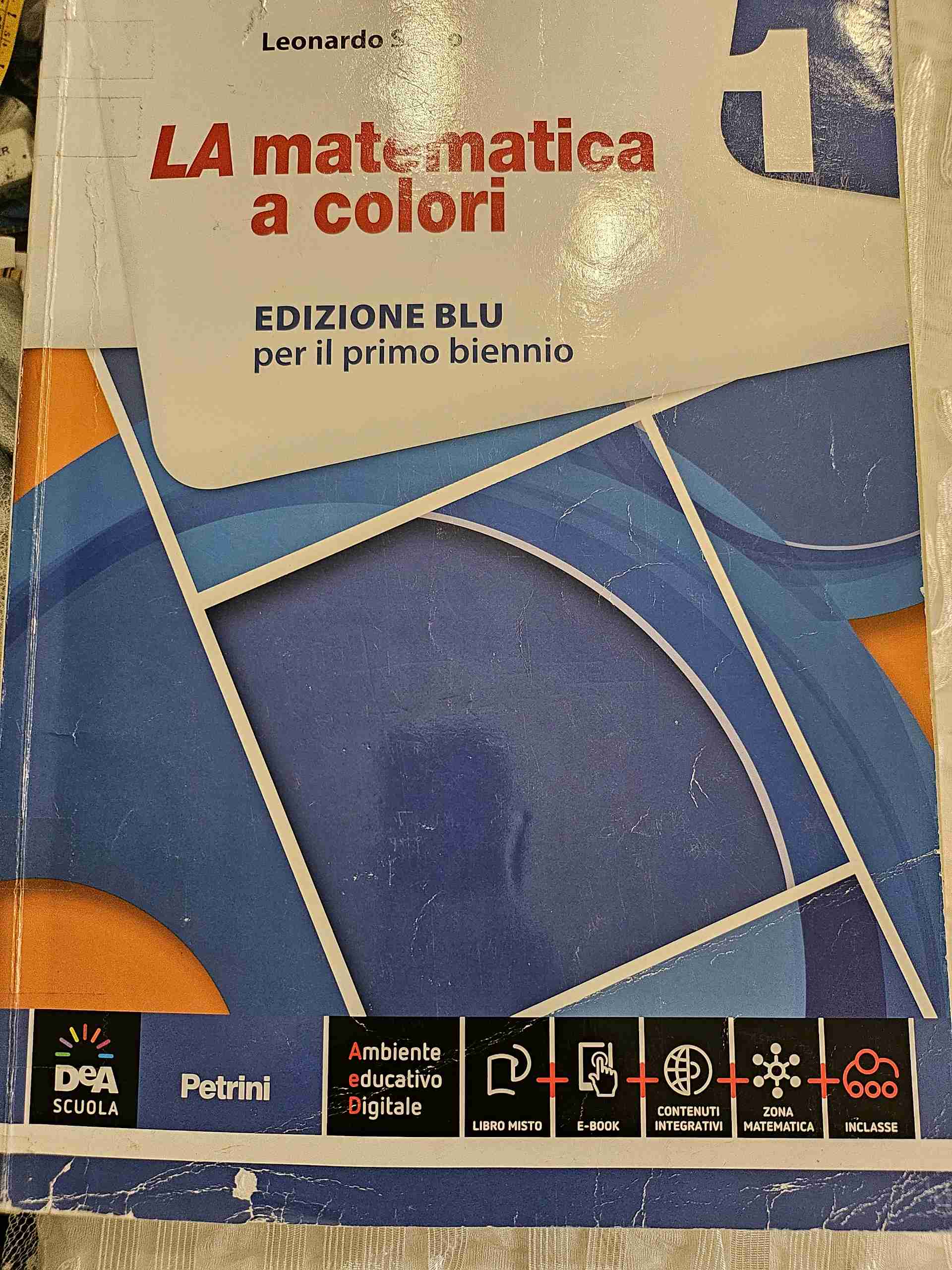 La matematica a colori. Ediz. blu. Per le Scuole s libro usato