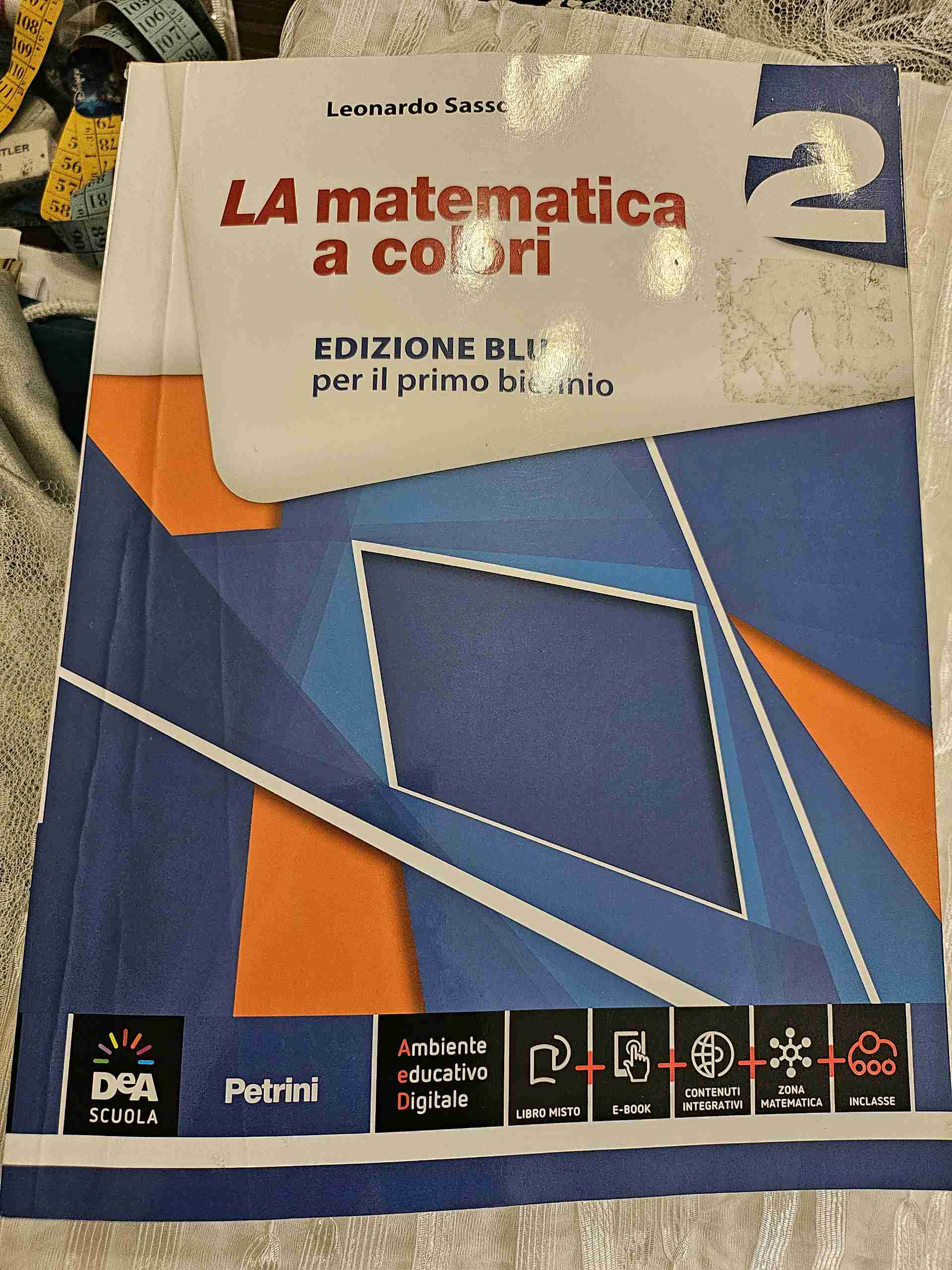 La matematica a colori. Ediz. blu. Per le Scuole s libro usato