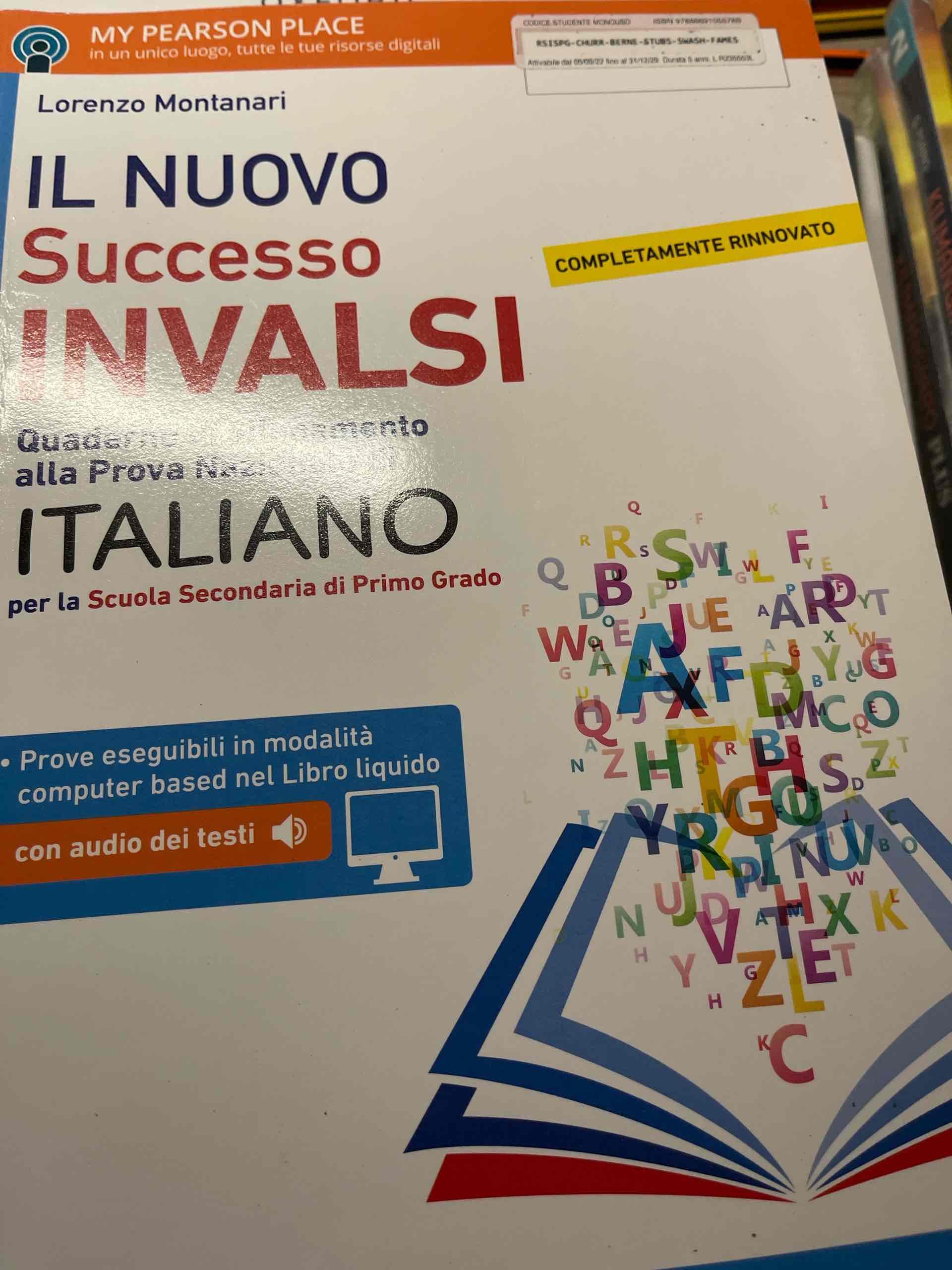 Nuovo successo INVALSI italiano. Per la Scuola media. Con e-book. Con espansione online libro usato