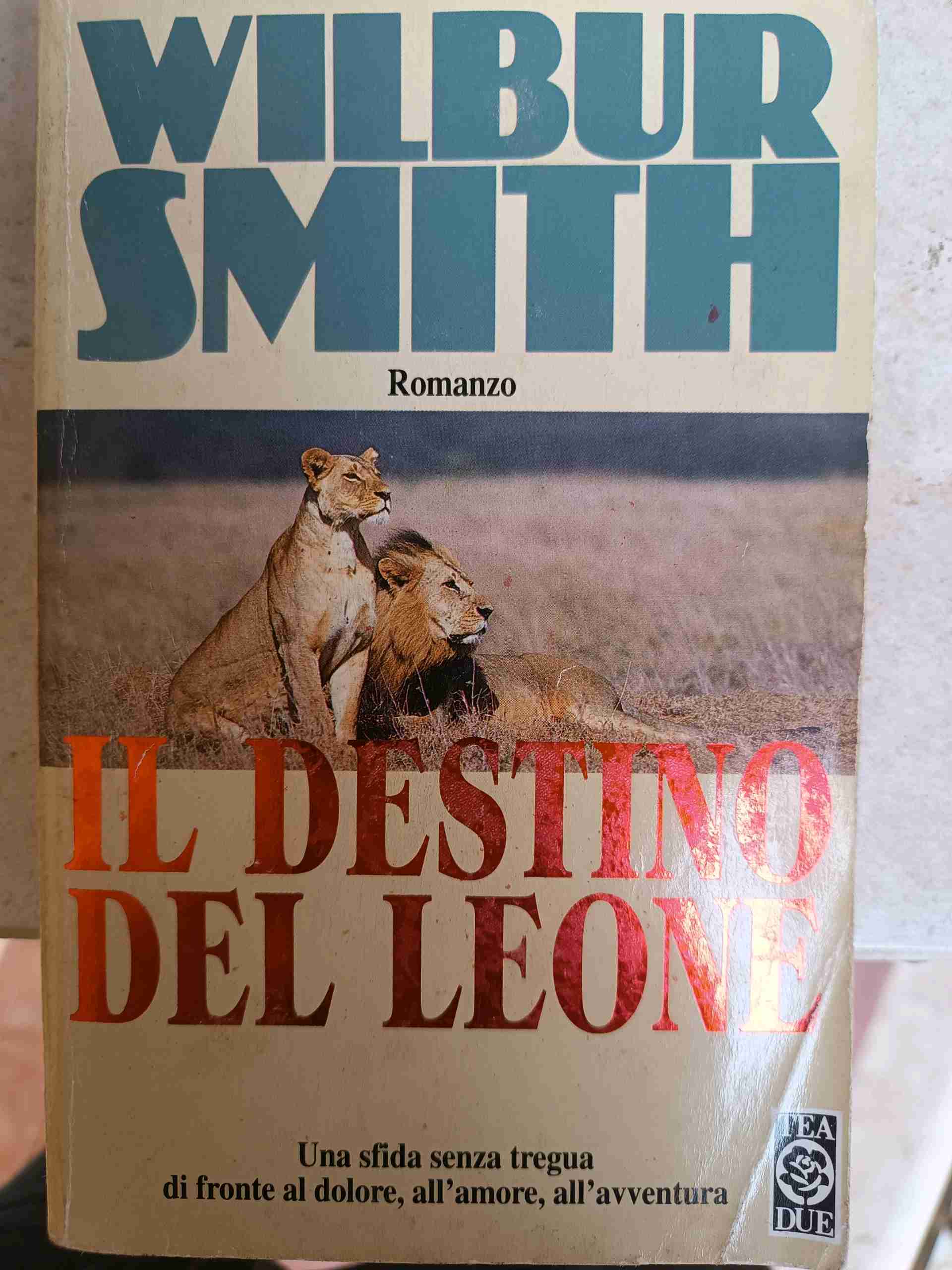 Il destino del leone libro usato