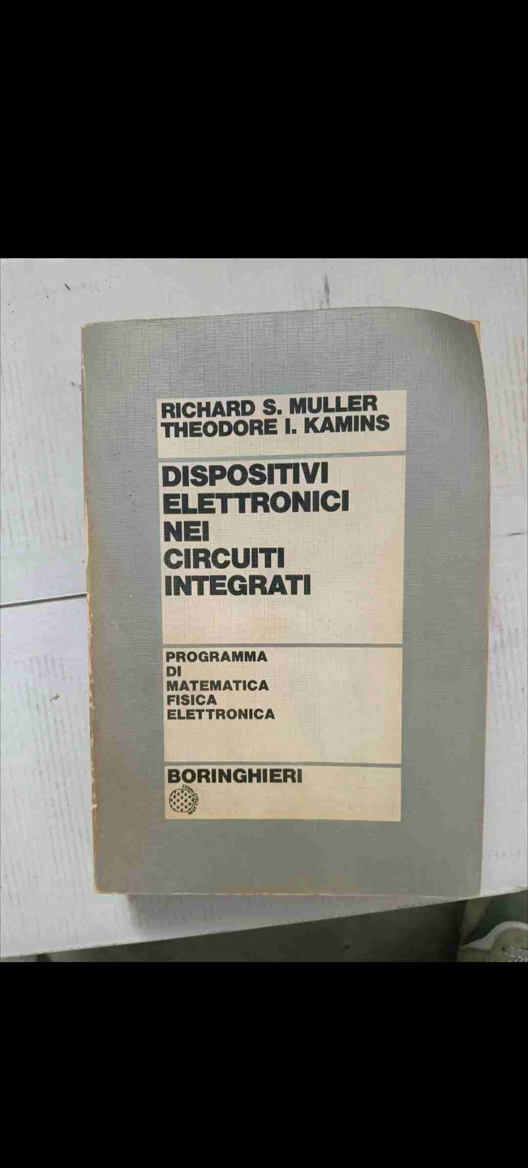 Dispositivi elettronici nei circuiti integrati  libro usato