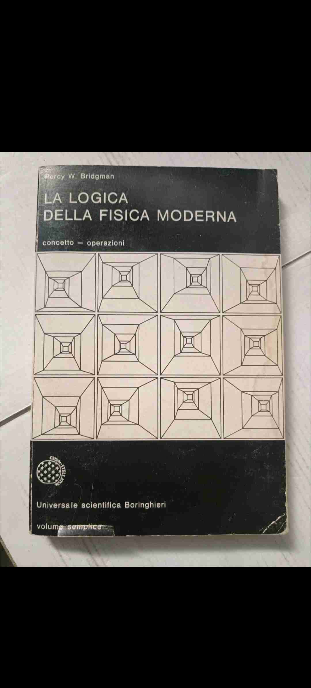 La logica della fisica moderna libro usato